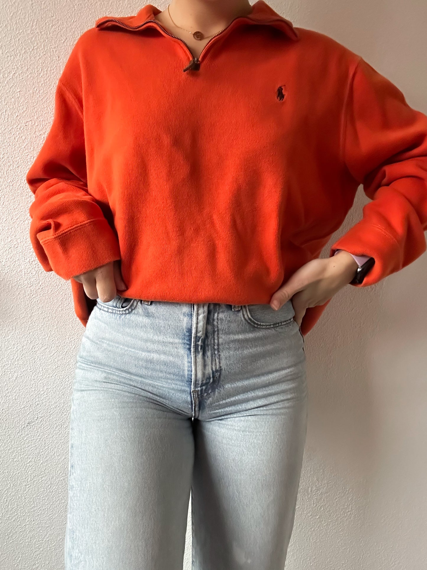 Ralph Lauren zip sweater XL