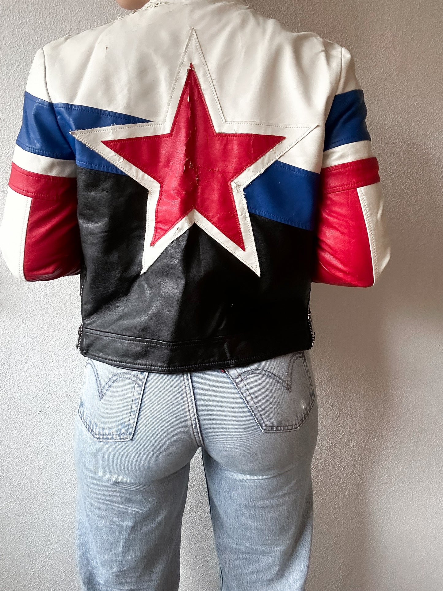 Tommy Hilfiger leather jacket S