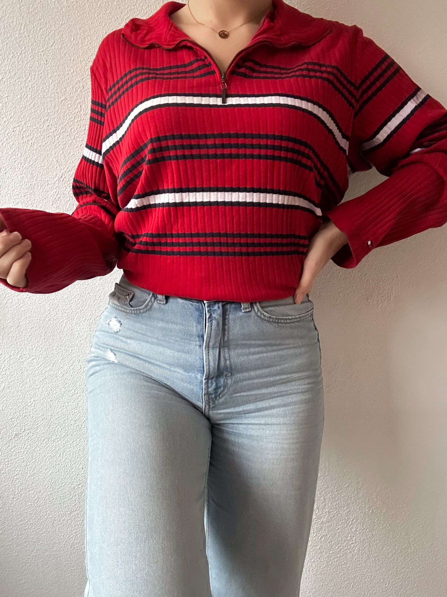 Tommy Hilfiger zip sweater 3X