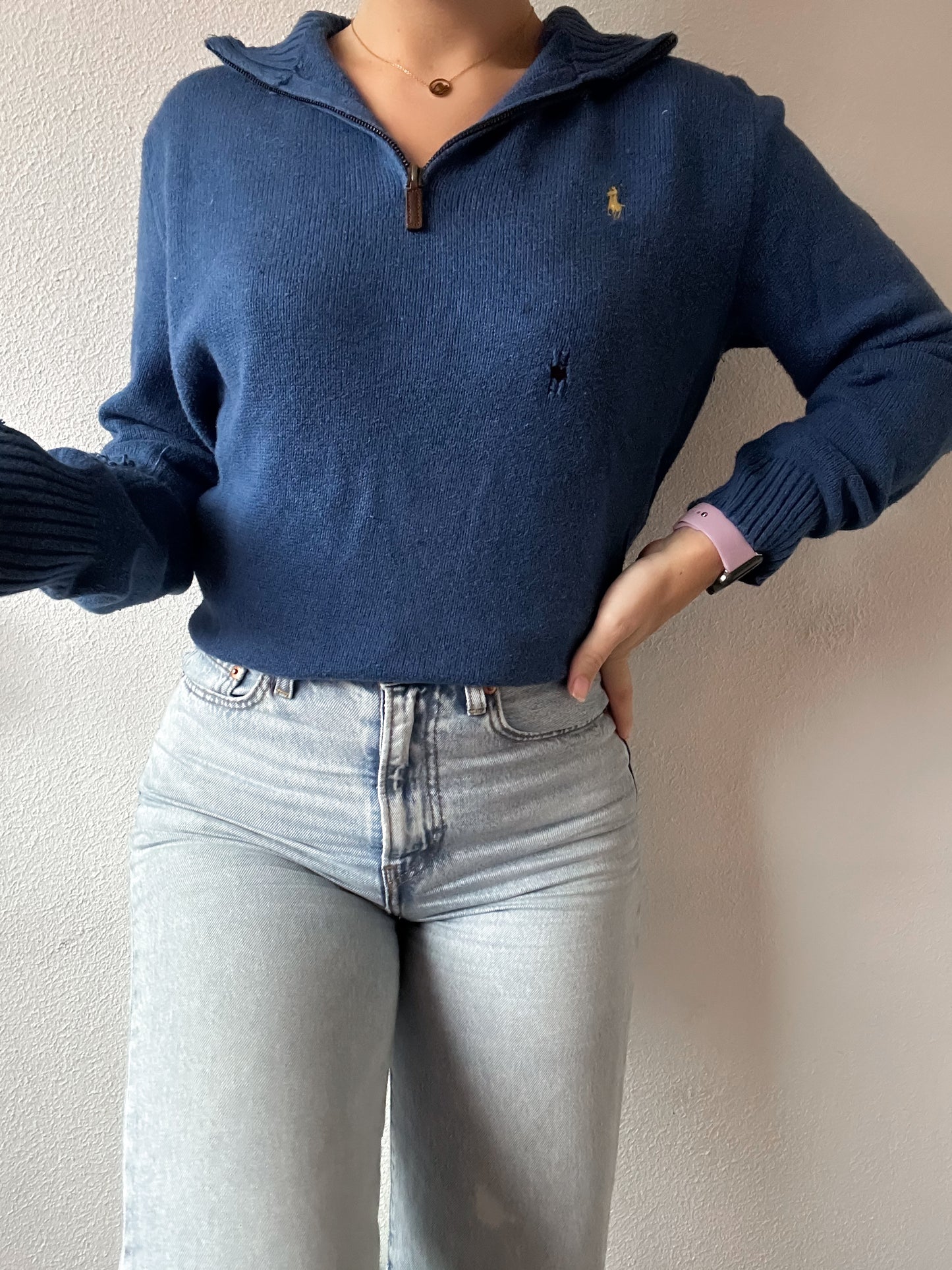 Ralph Lauren zip sweater M