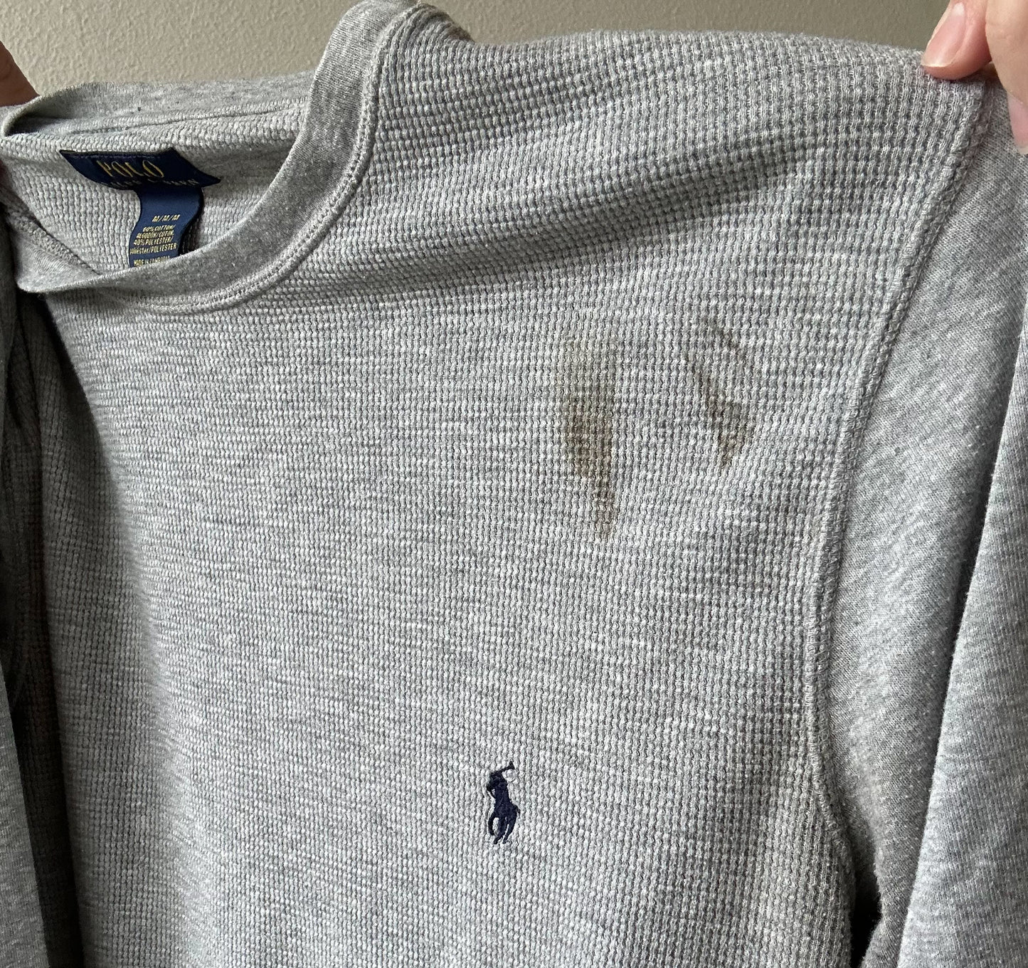 Ralph Lauren waffle knit M