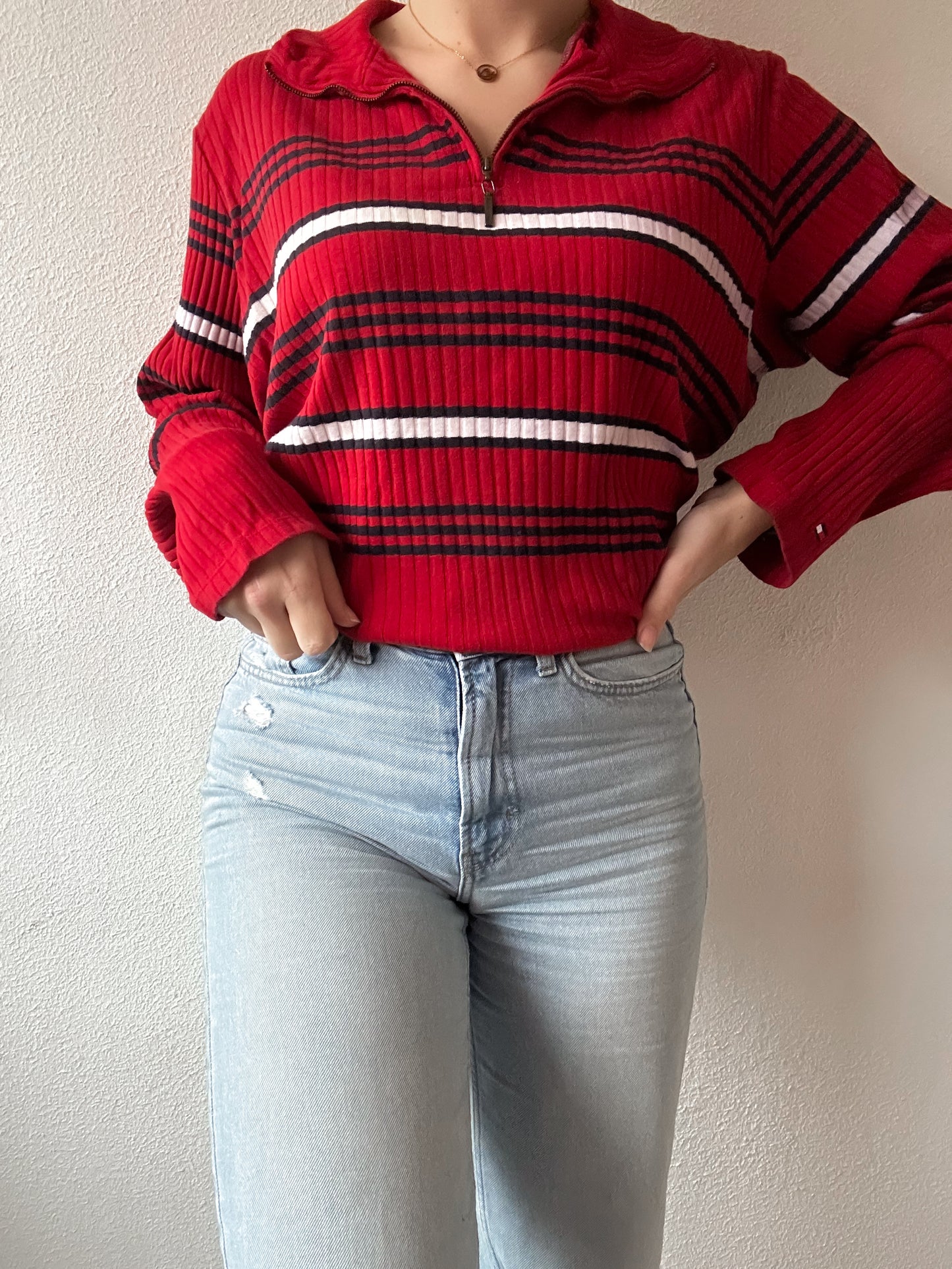 Tommy Hilfiger zip sweater 3X