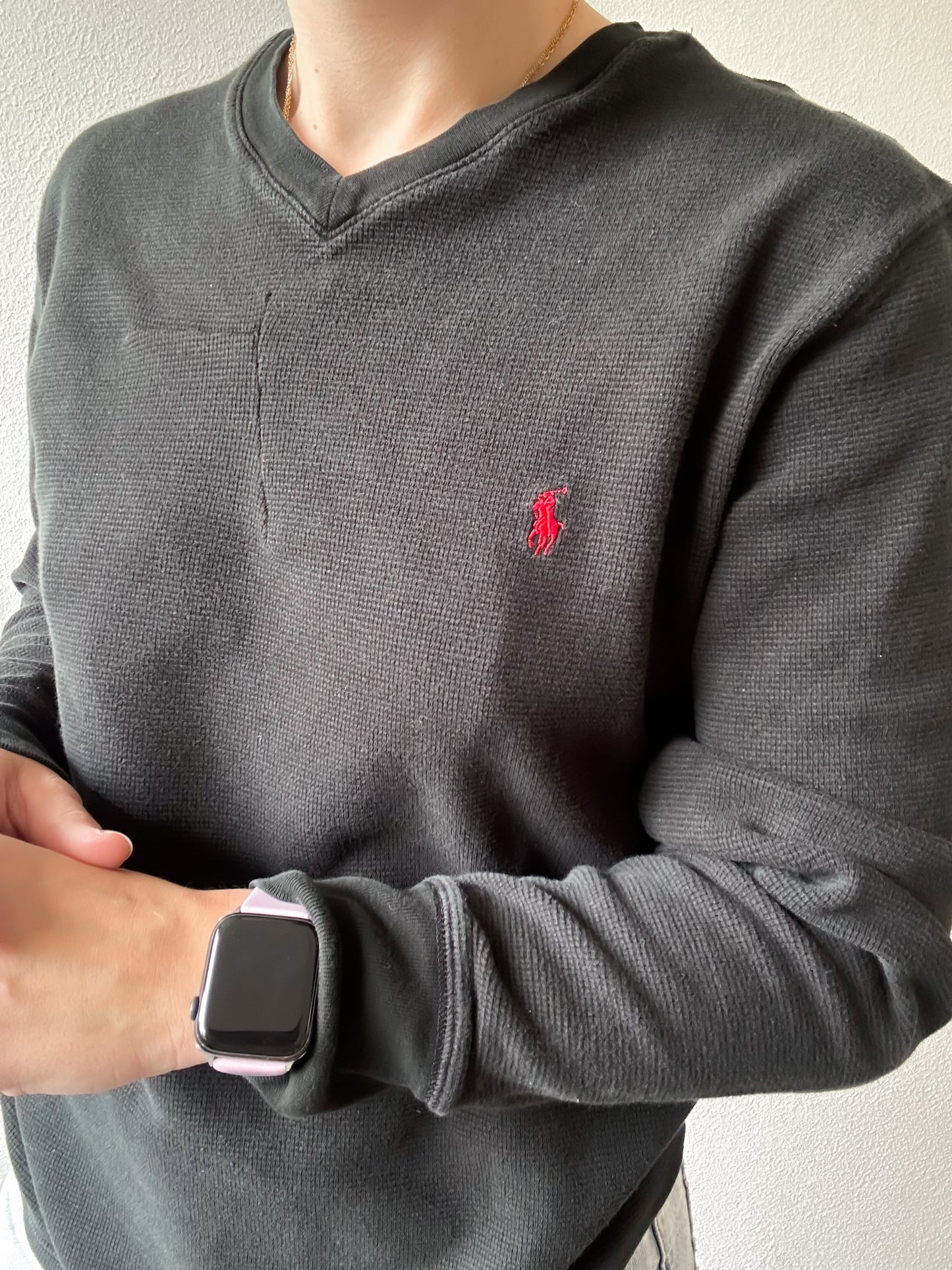 Ralph Lauren waffle knit M
