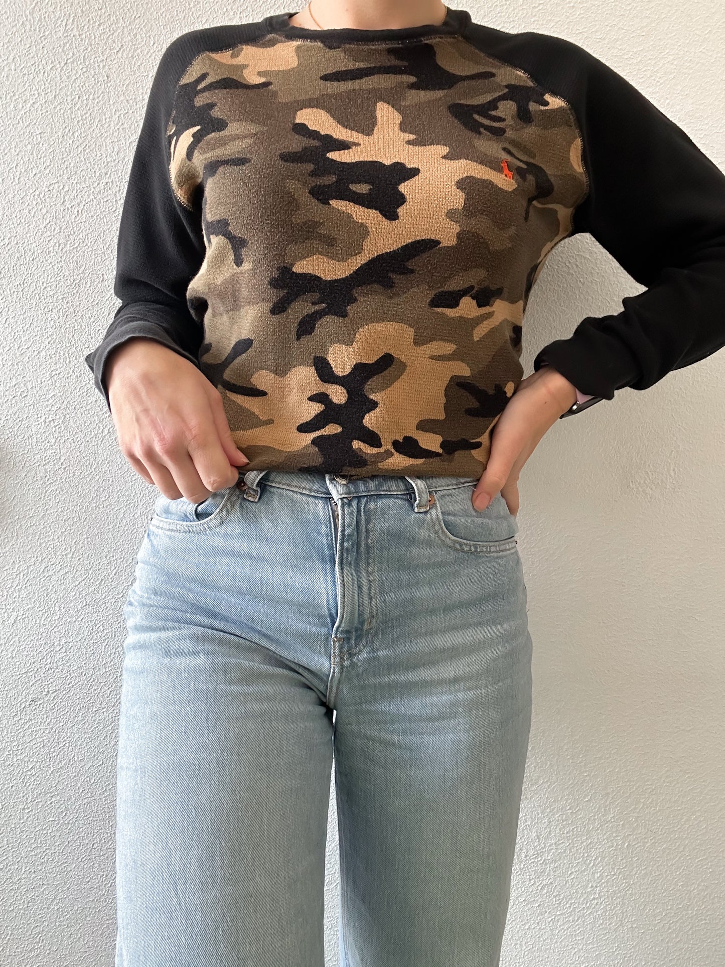 Ralph Lauren waffle knit M