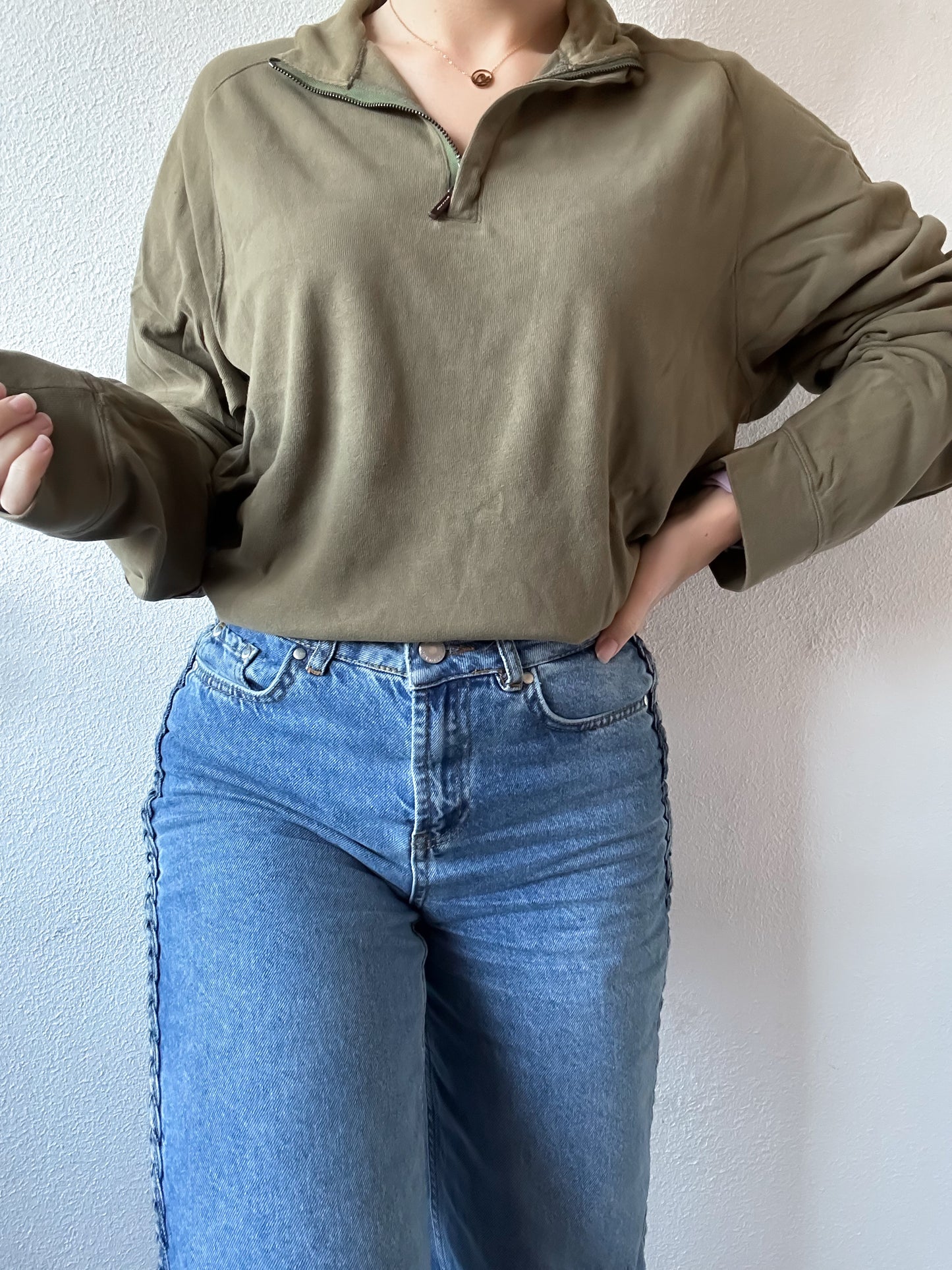 Ralph Lauren zip sweater XL