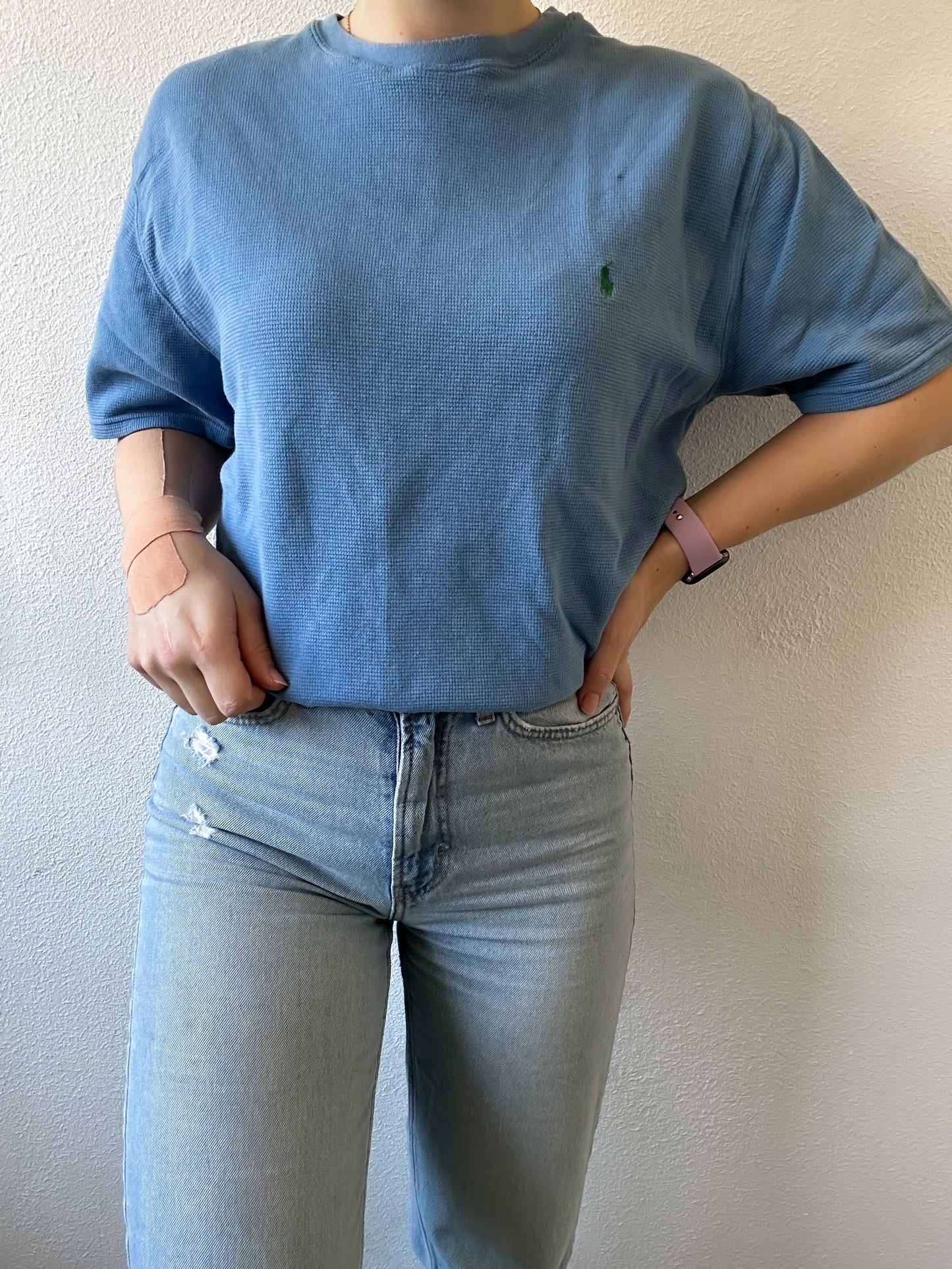 Ralph Lauren waffle knit shirt XL