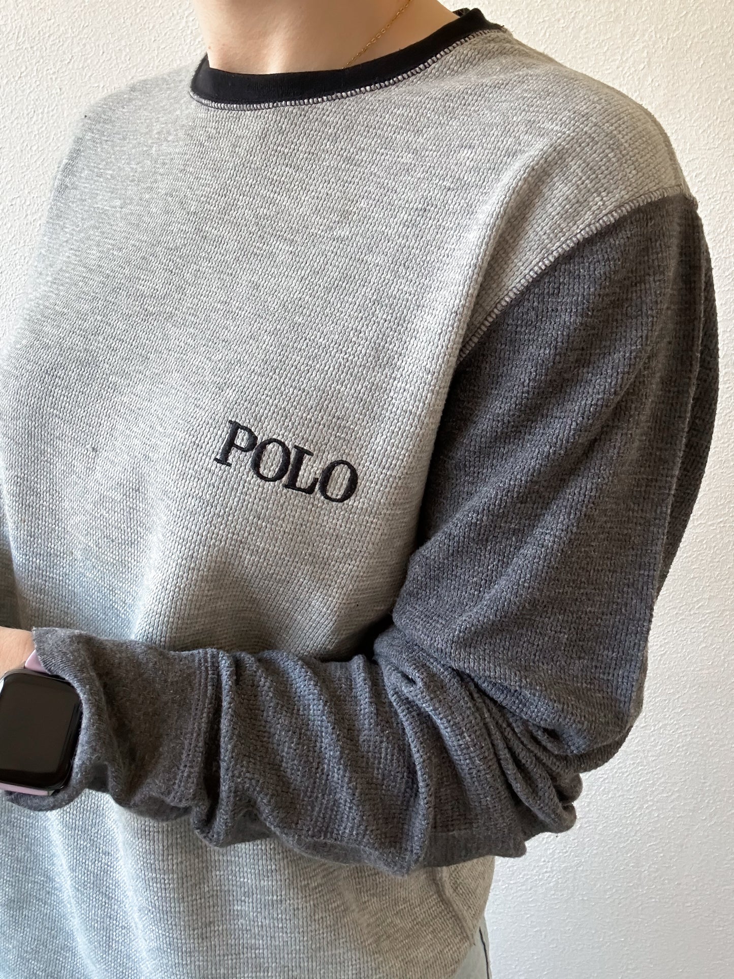 Ralph Lauren waffle knit L