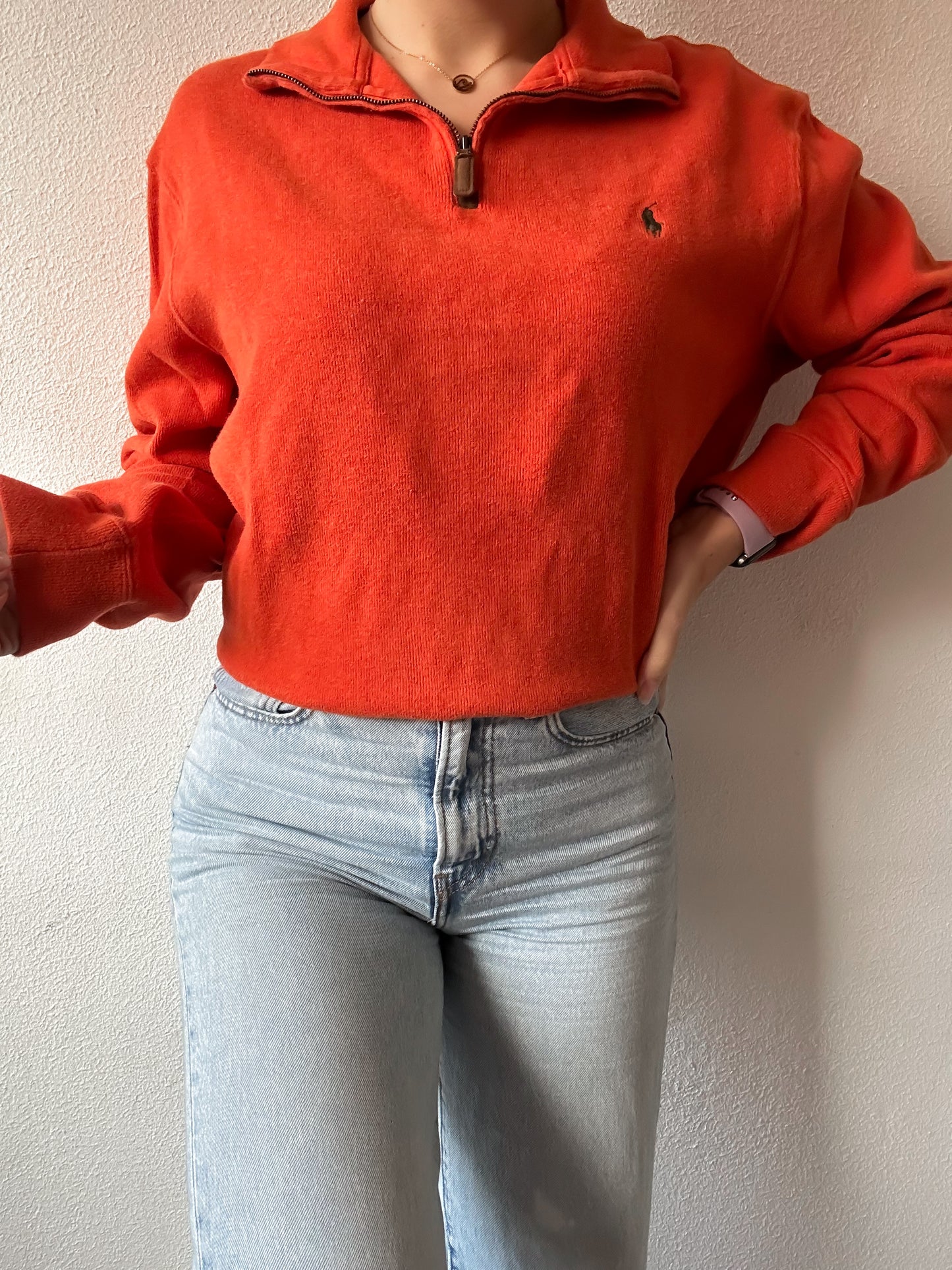 Ralph Lauren quarter zip L