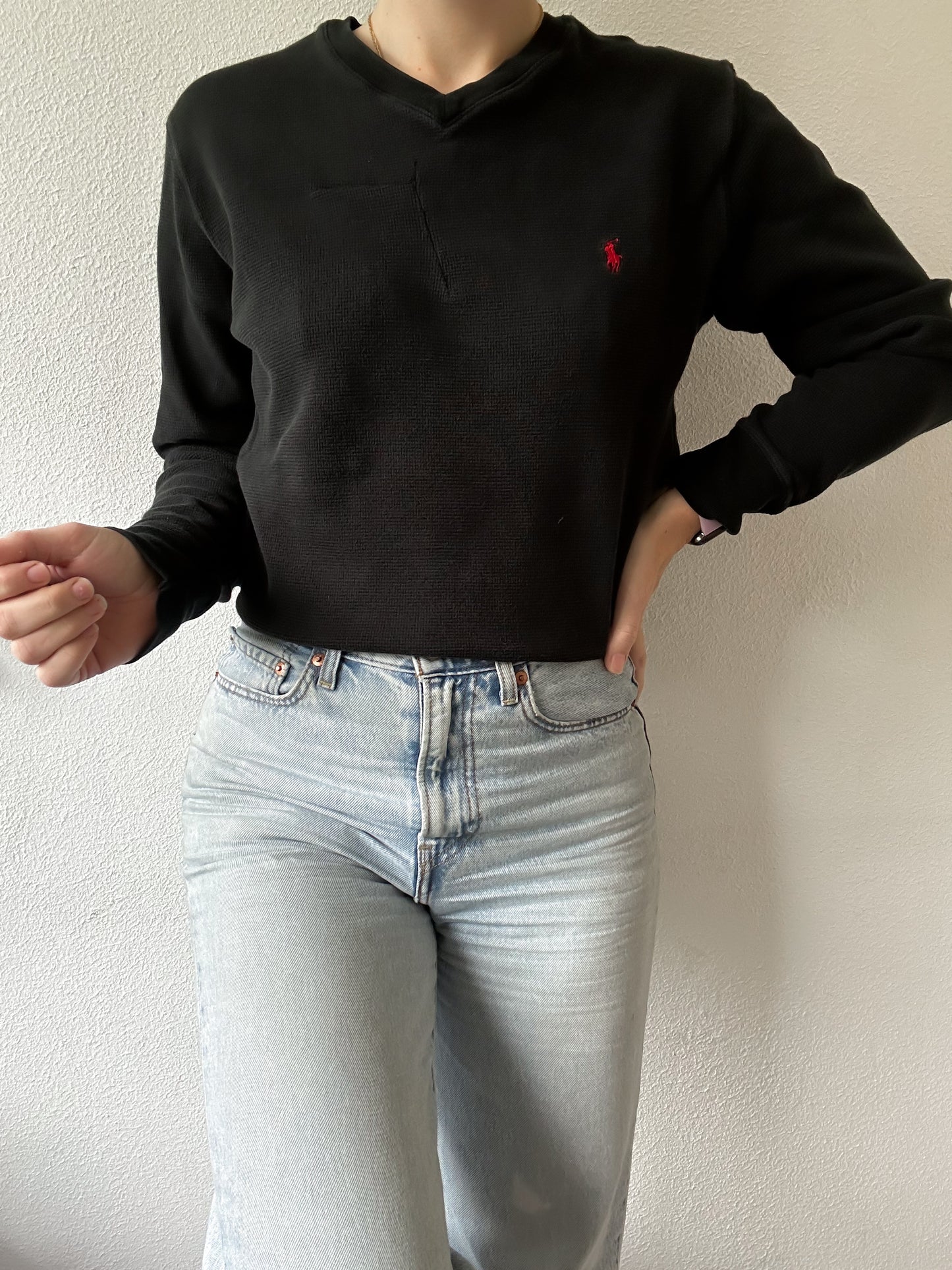Ralph Lauren waffle knit M