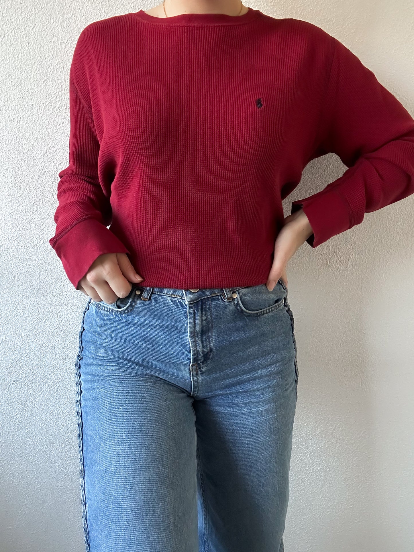 Ralph Lauren waffle knit M