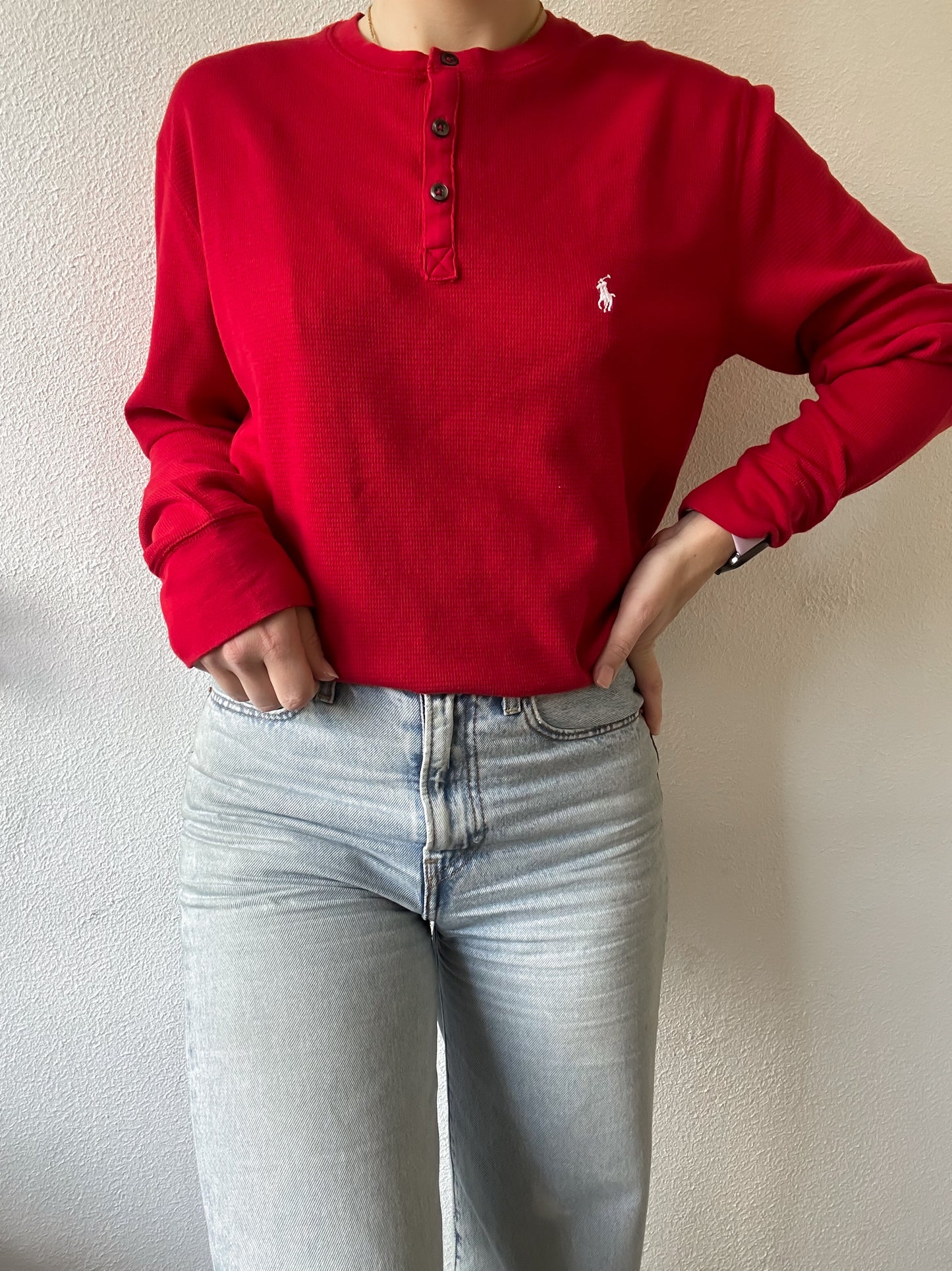 Ralph Lauren waffle knit L