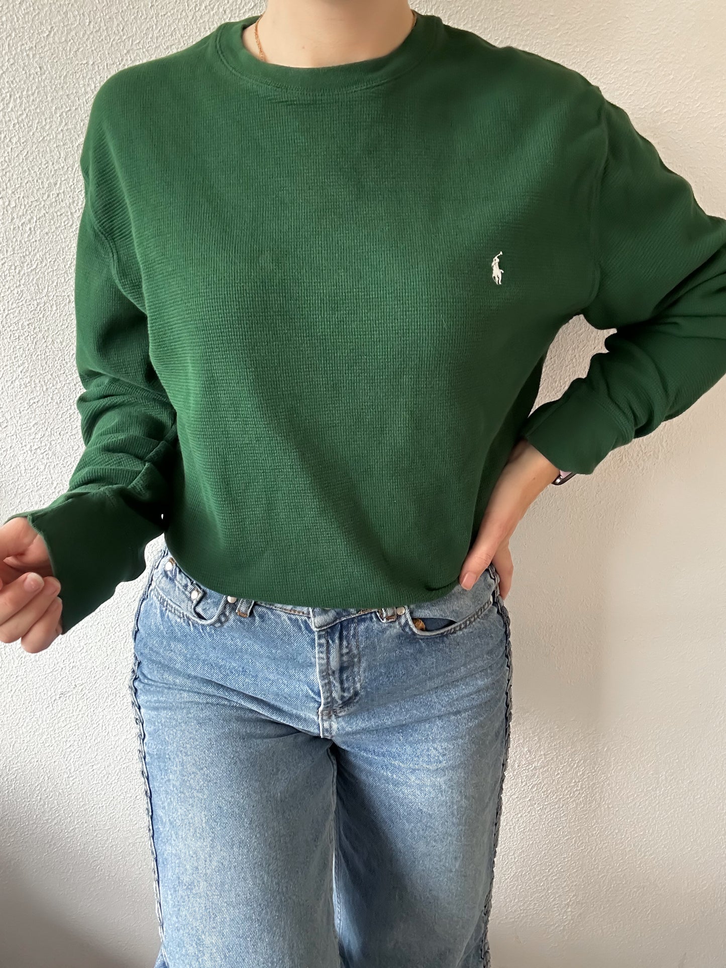 Ralph Lauren waffle knit L