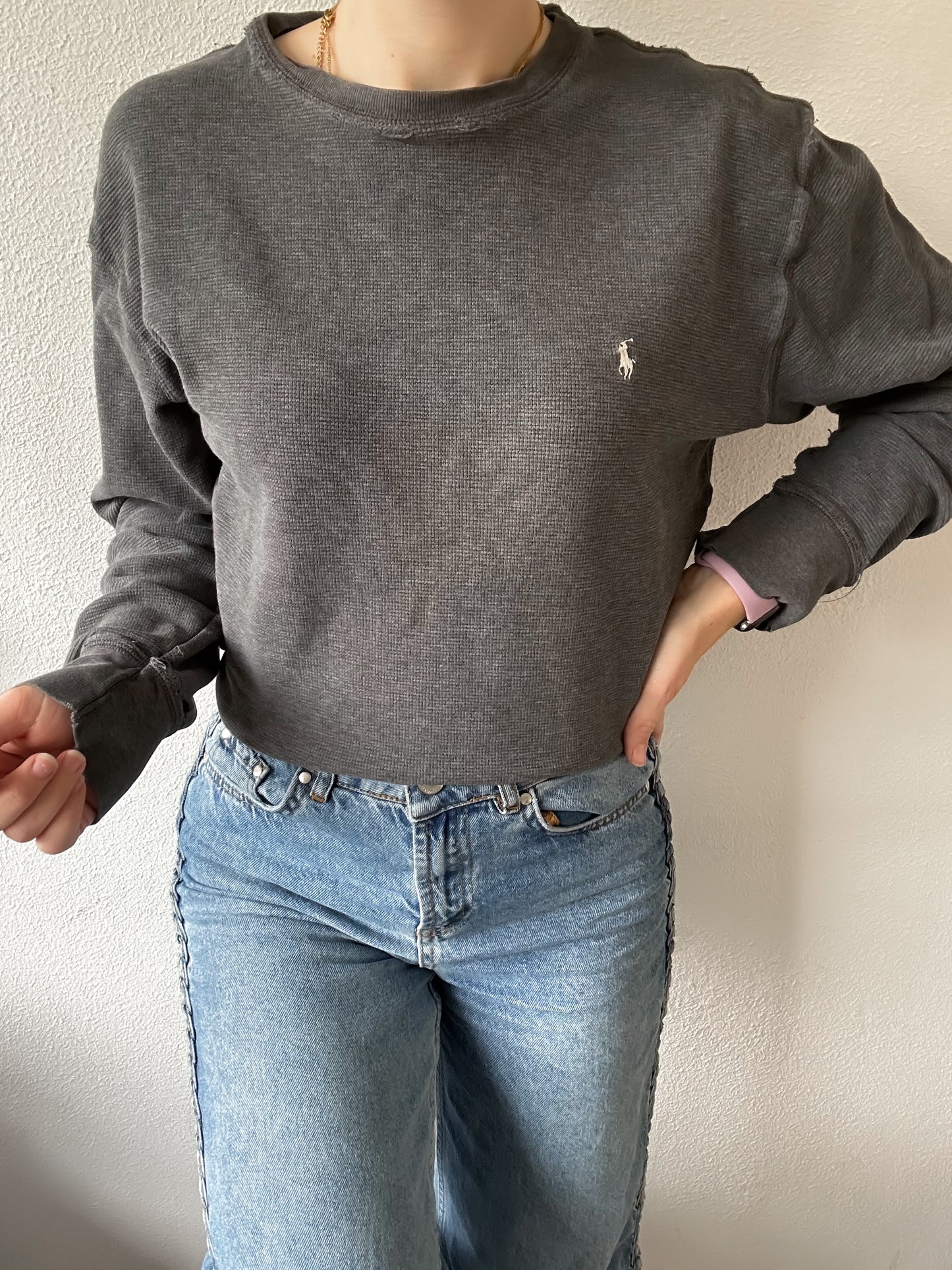 Ralph Lauren waffle knit XL