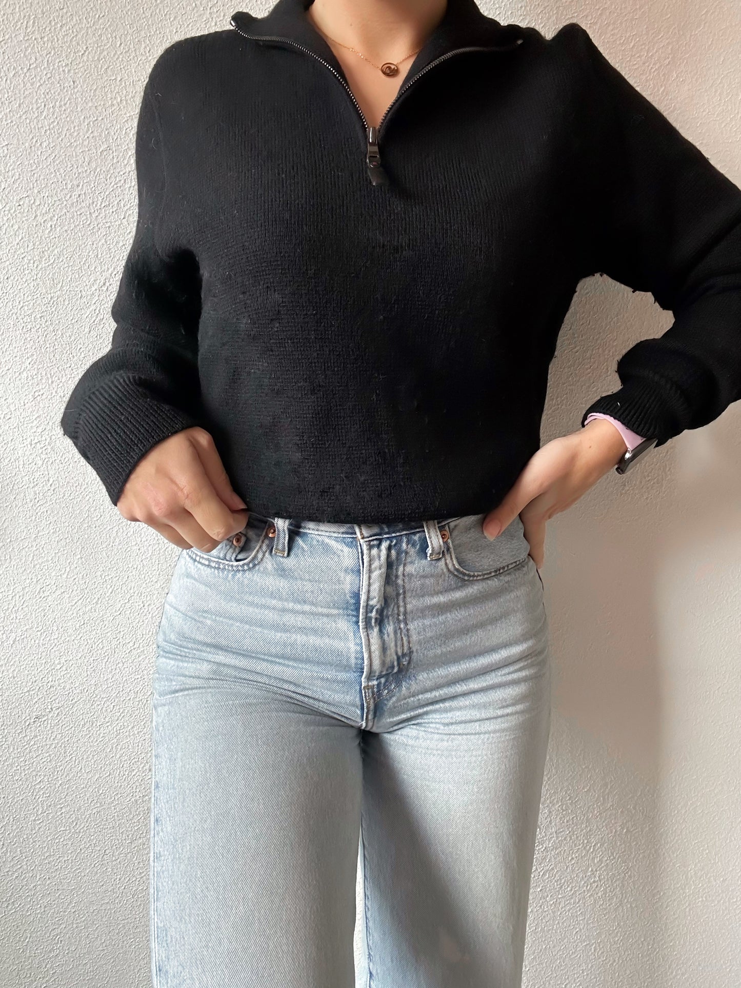 Ralph Lauren quarter zip L