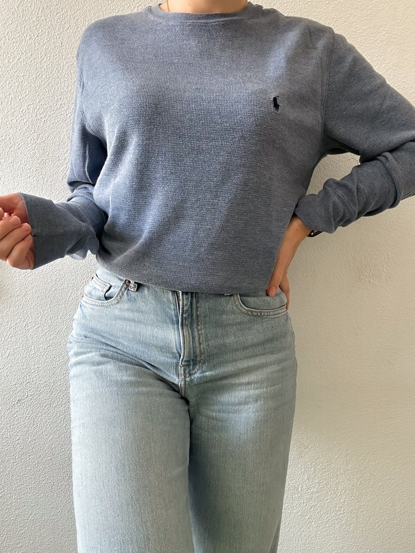 Ralph Lauren waffle knit L
