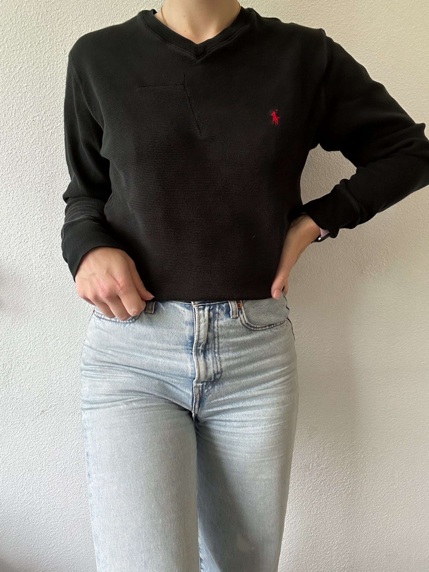 Ralph Lauren waffle knit M