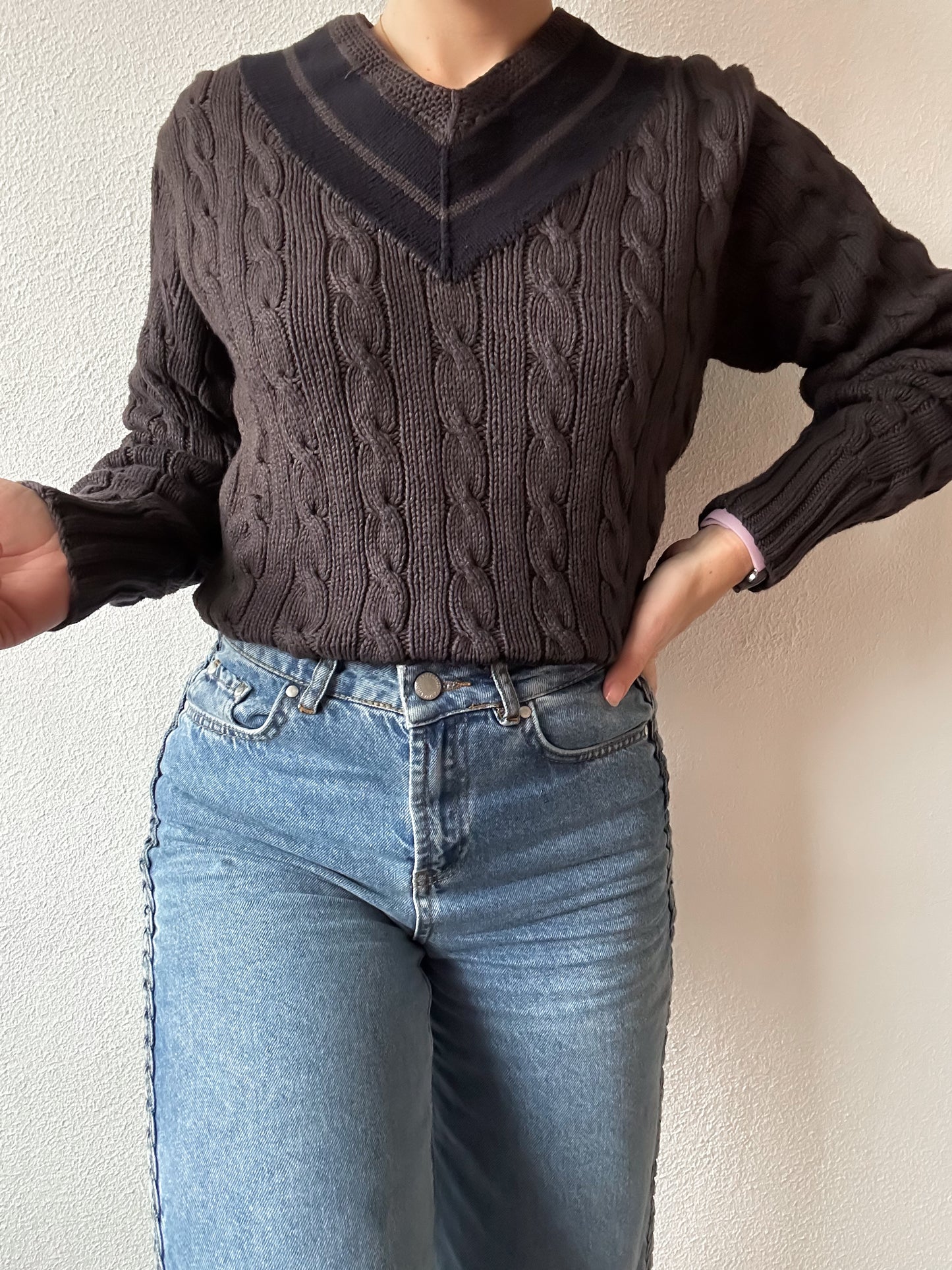 Ralph Lauren cable knit S