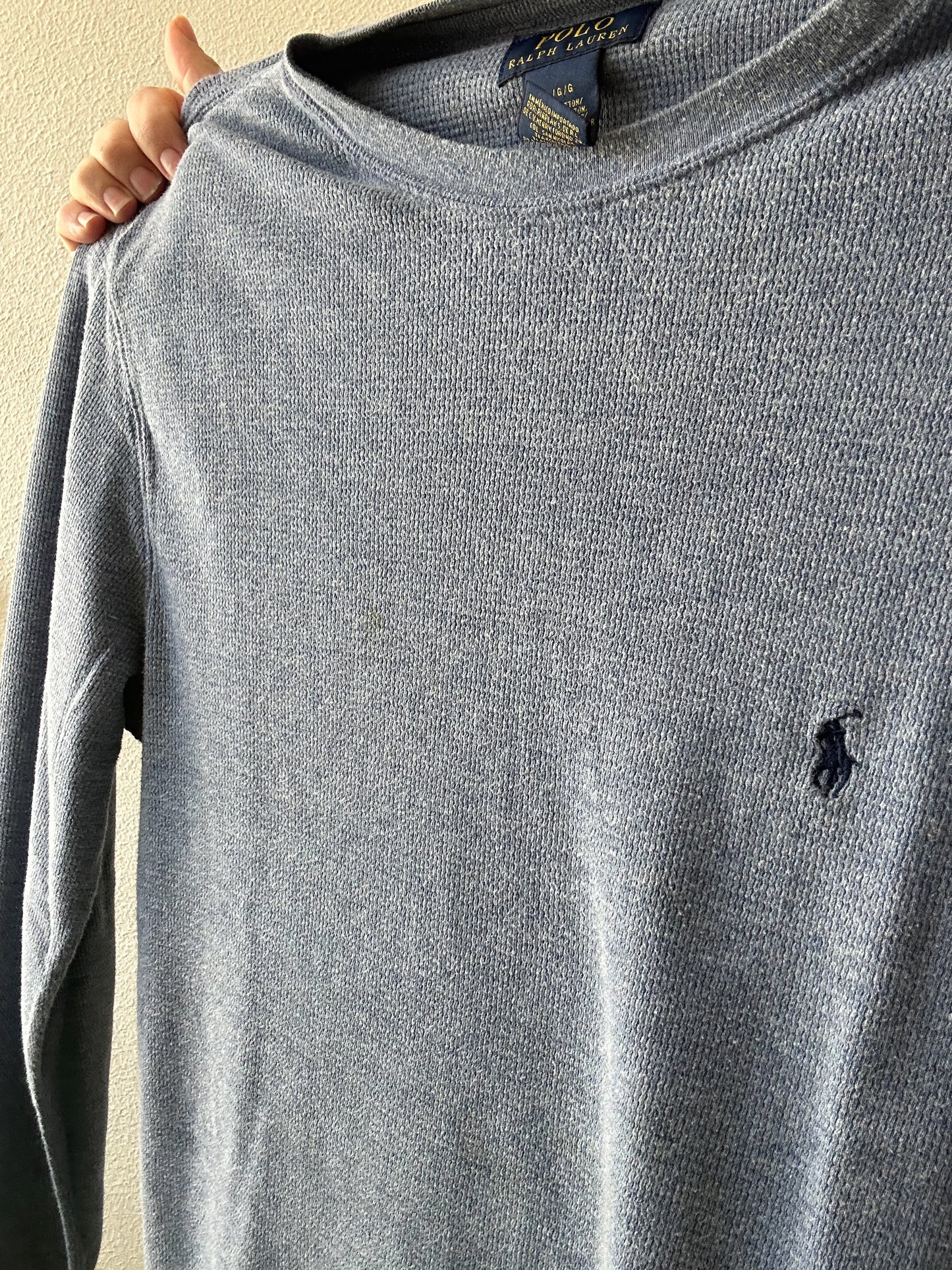 Ralph Lauren waffle knit L