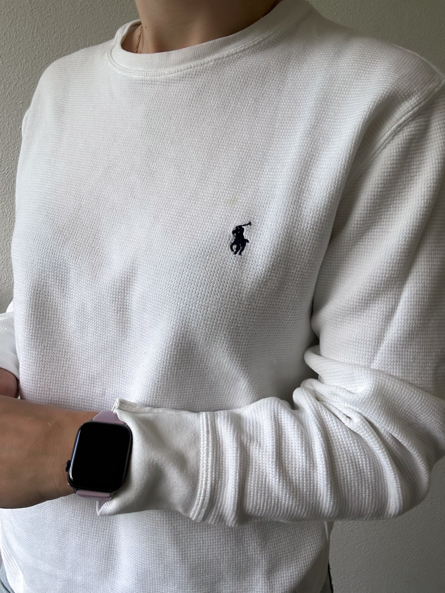 Ralph Lauren waffle knit S