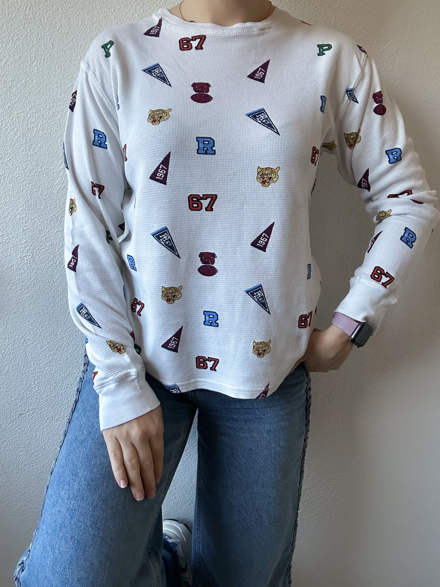 Ralph Lauren waffle knit M