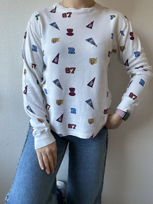 Ralph Lauren waffle knit M