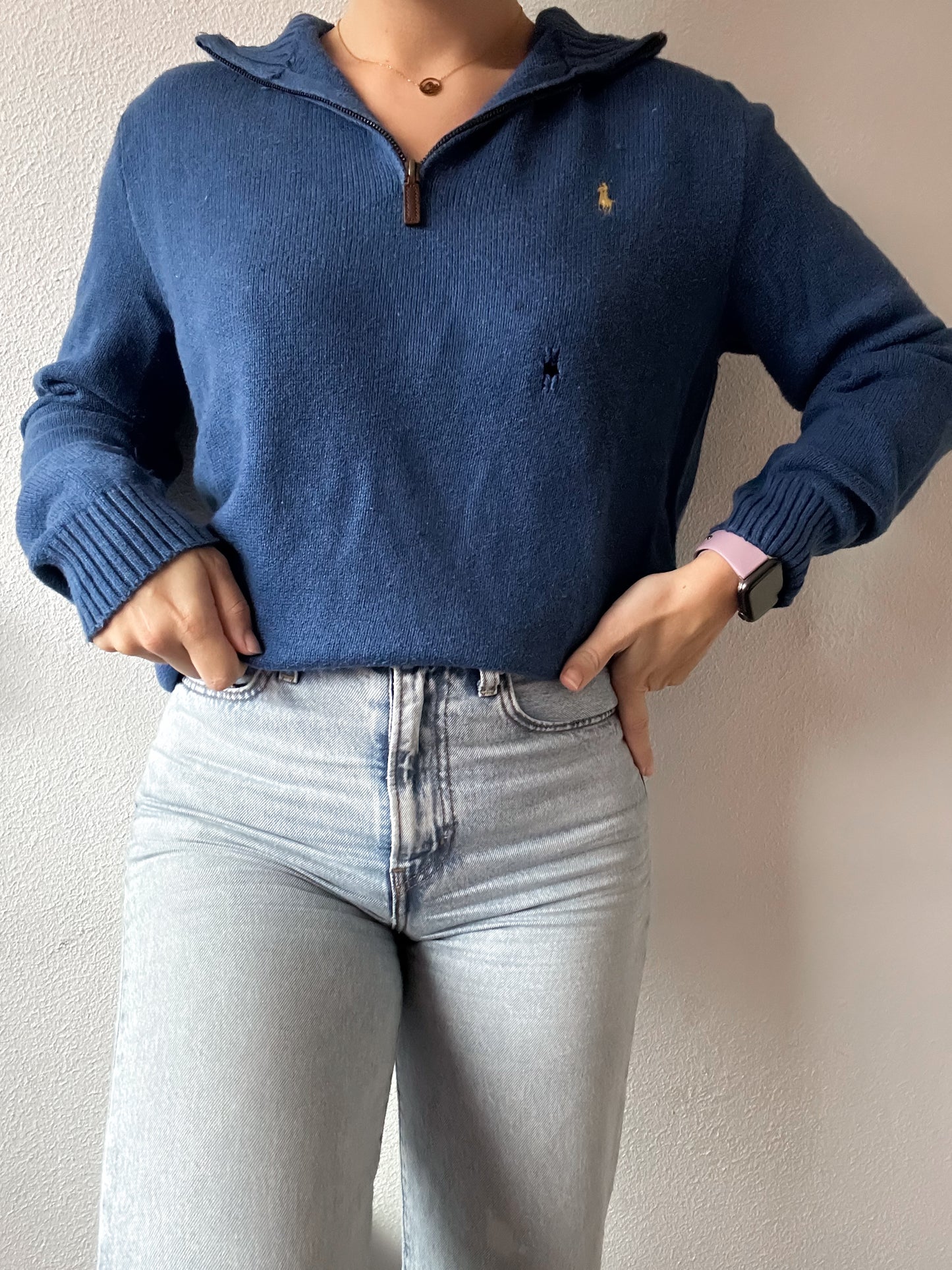 Ralph Lauren zip sweater M