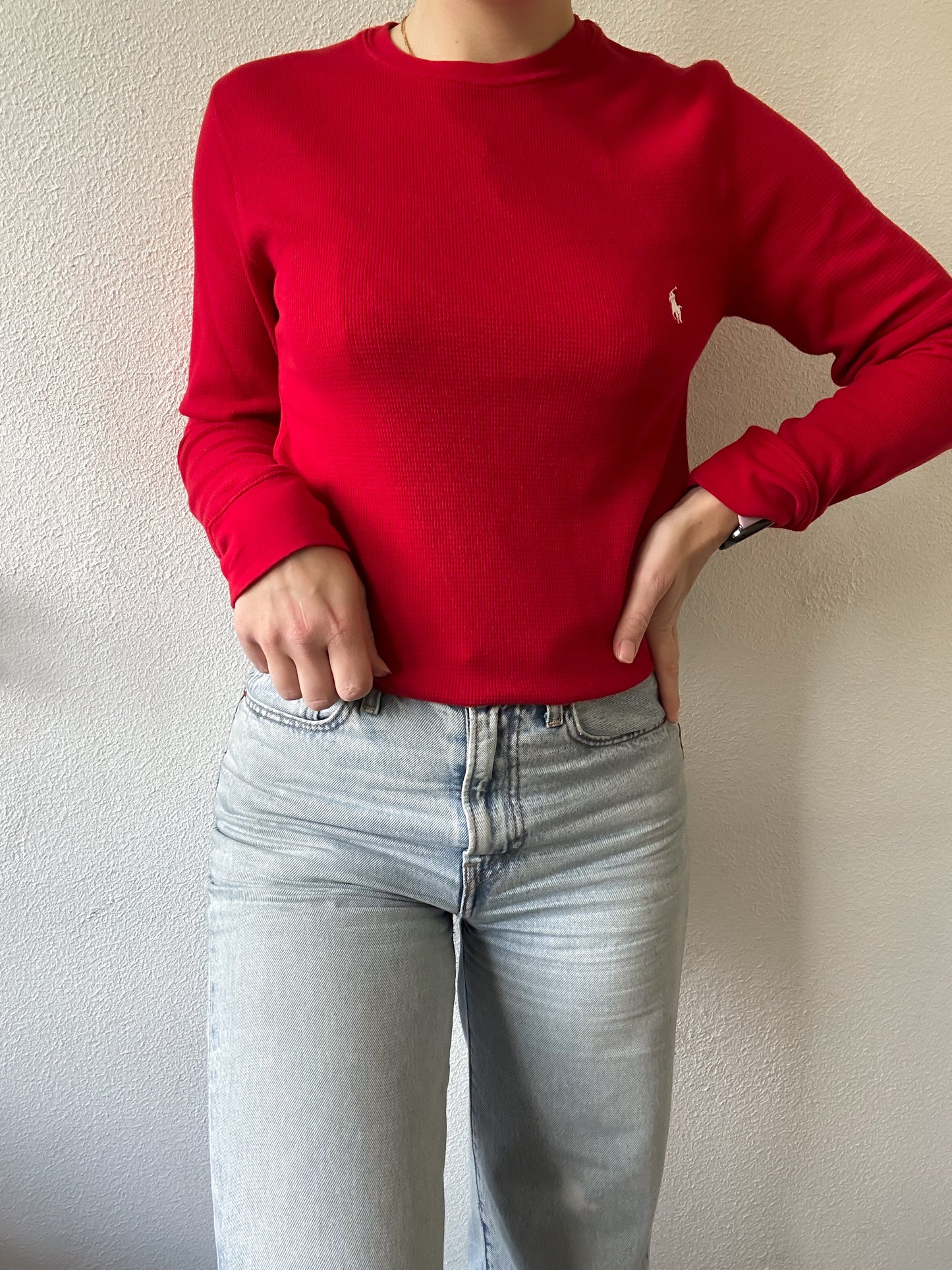 Ralph Lauren waffle knit S