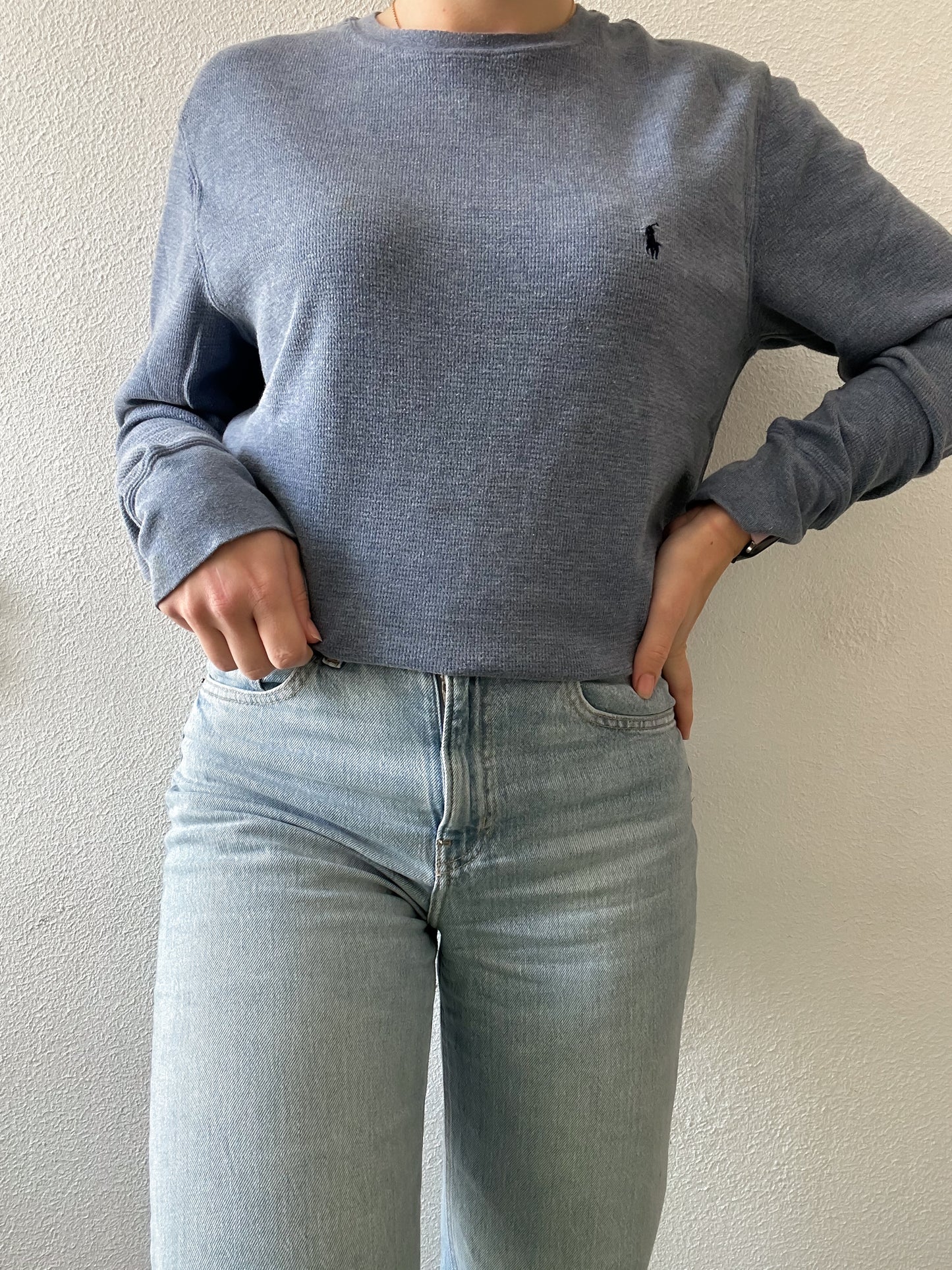 Ralph Lauren waffle knit L