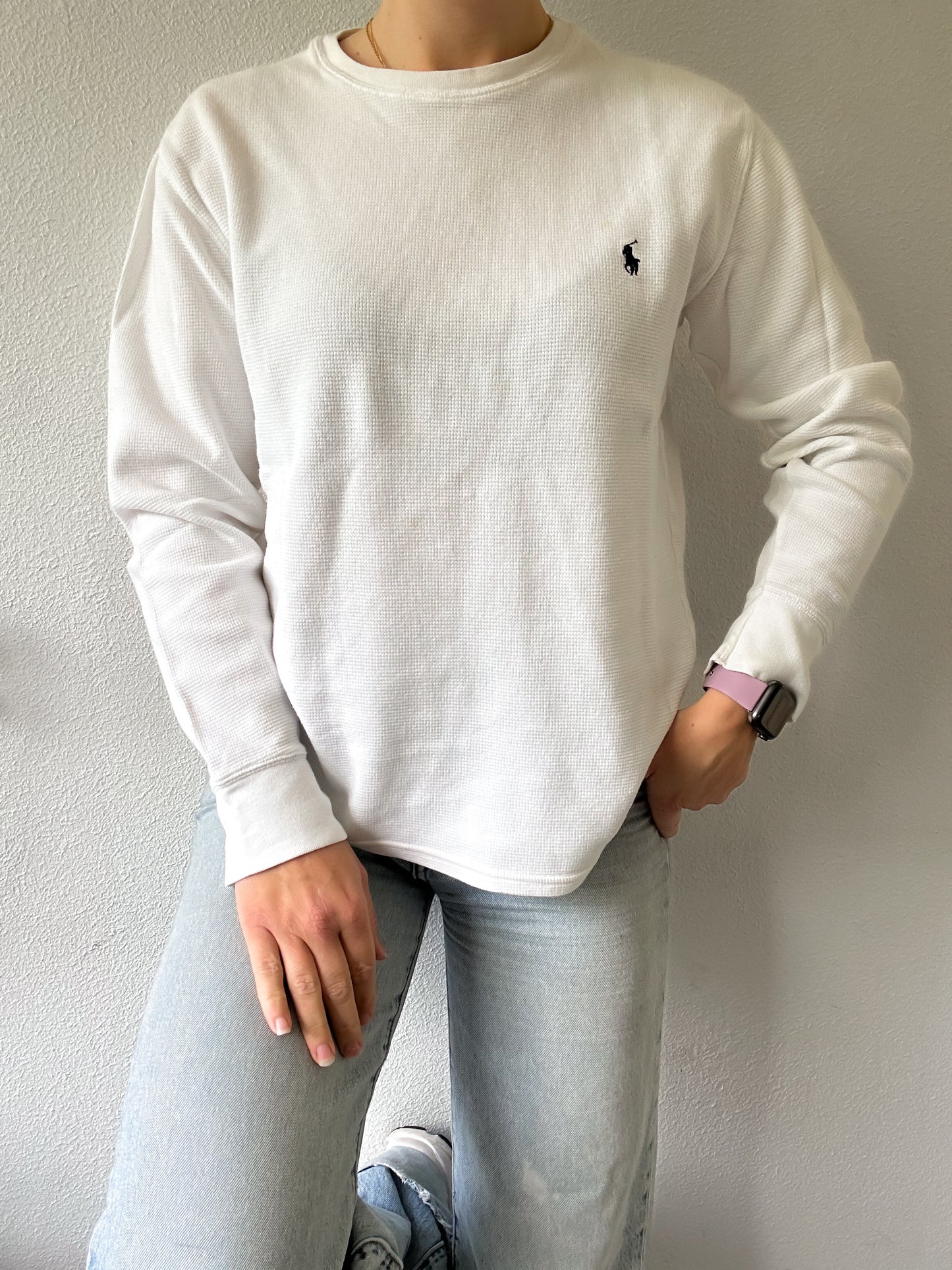 Ralph Lauren waffle knit S