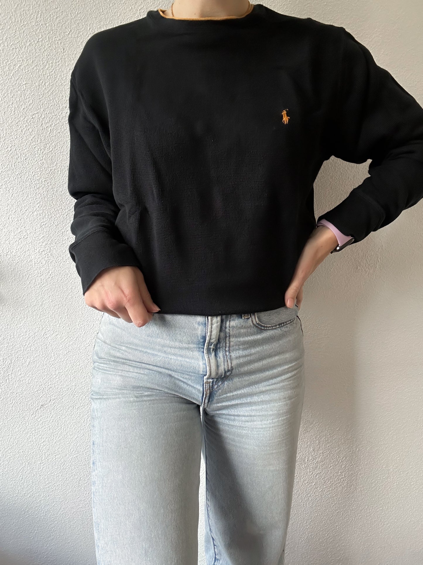 Ralph Lauren waffle knit L