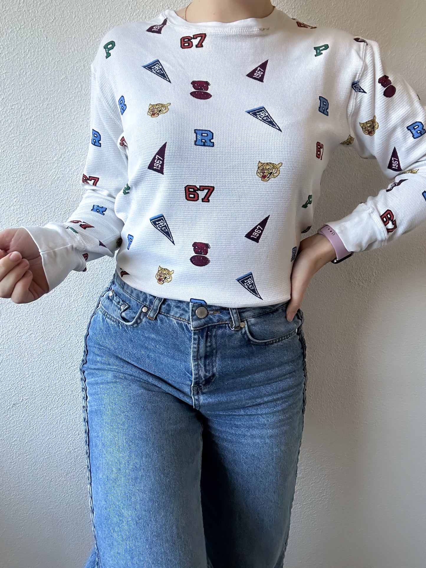Ralph Lauren waffle knit M