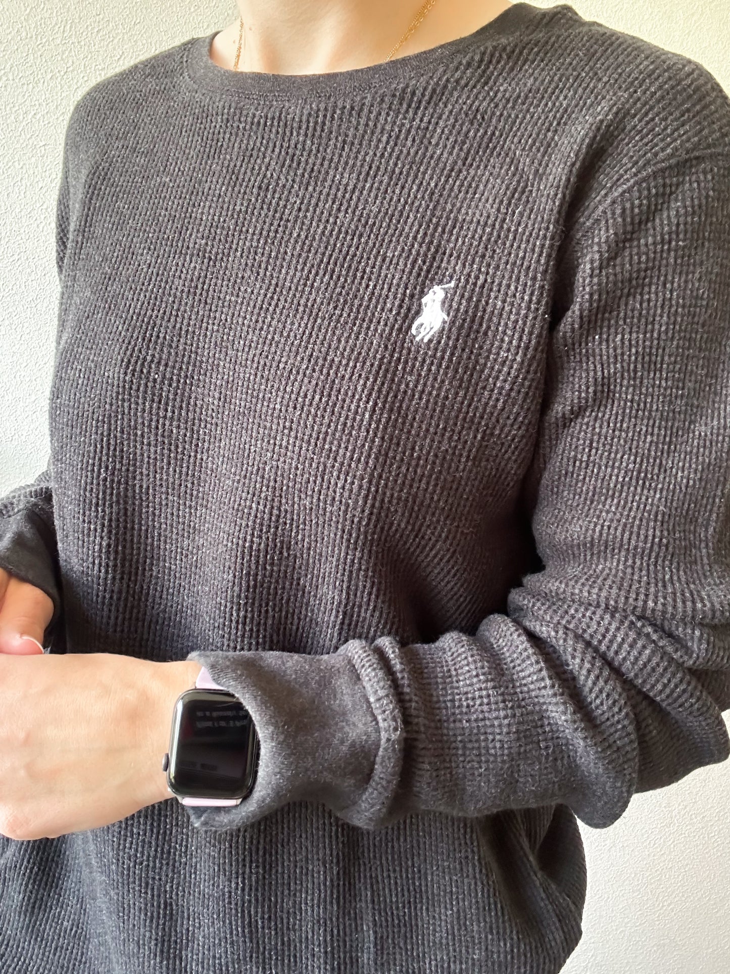 Ralph Lauren waffle knit L