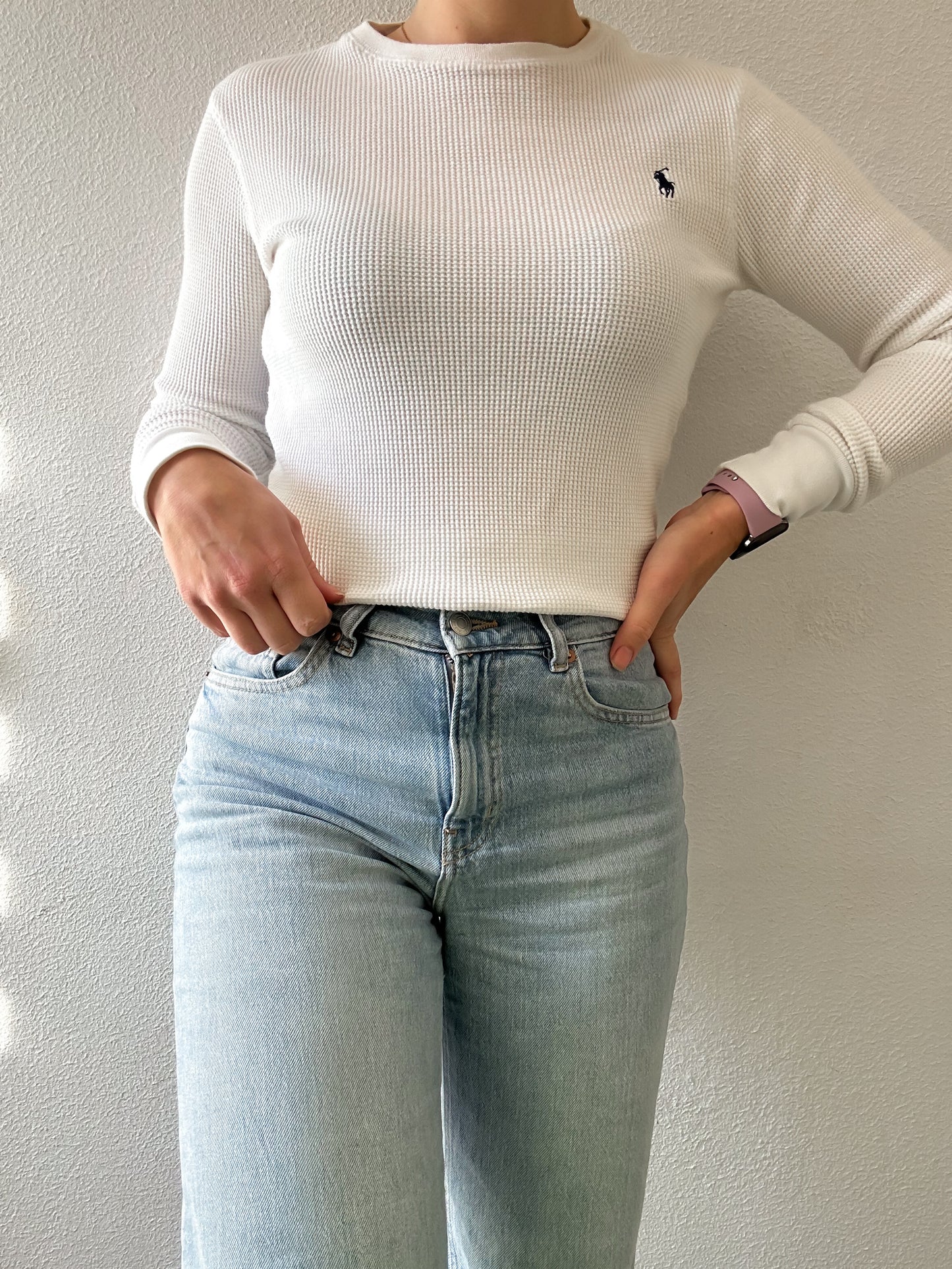 Ralph Lauren waffle knit S