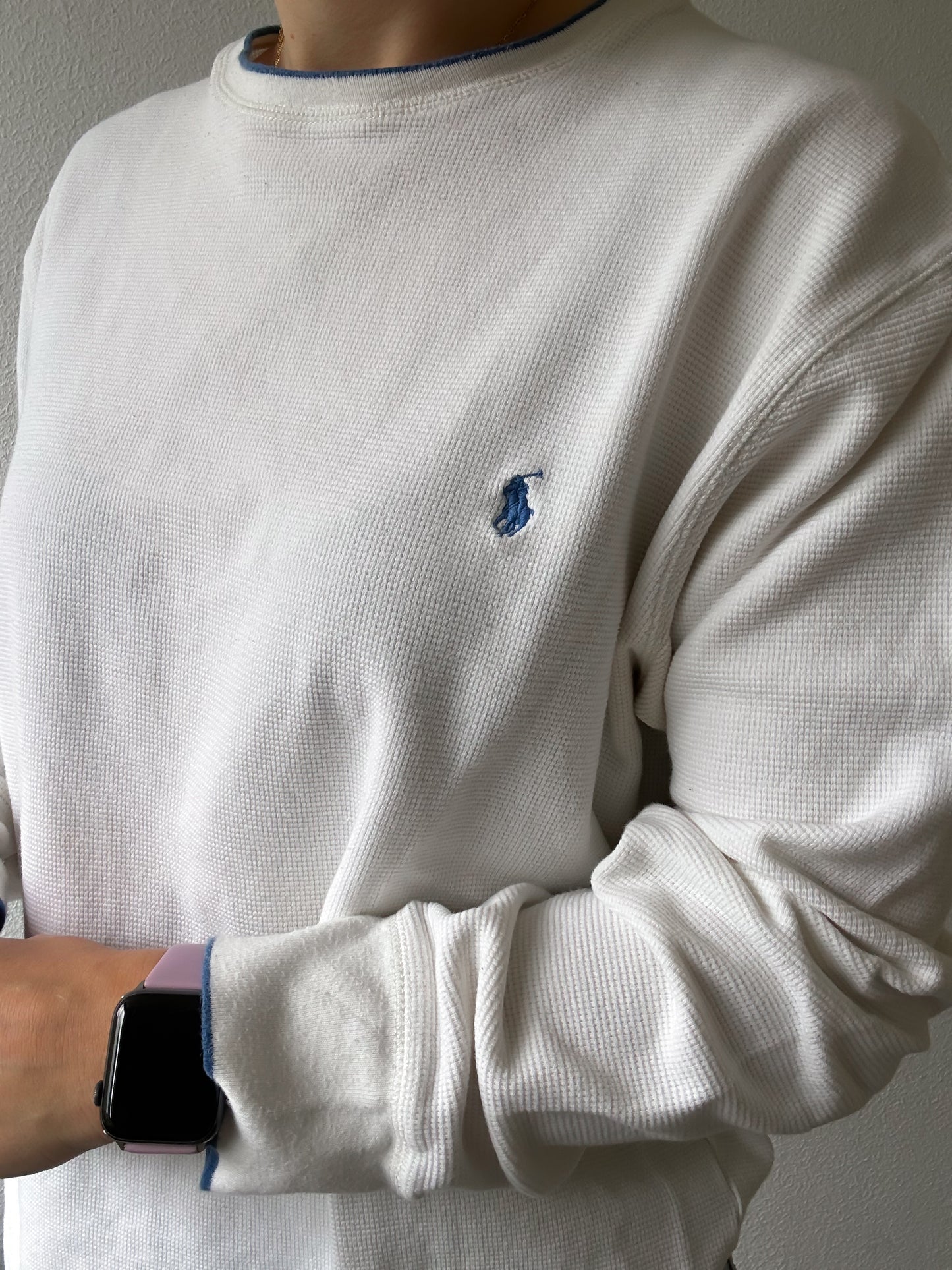 Ralph Lauren waffle knit XL