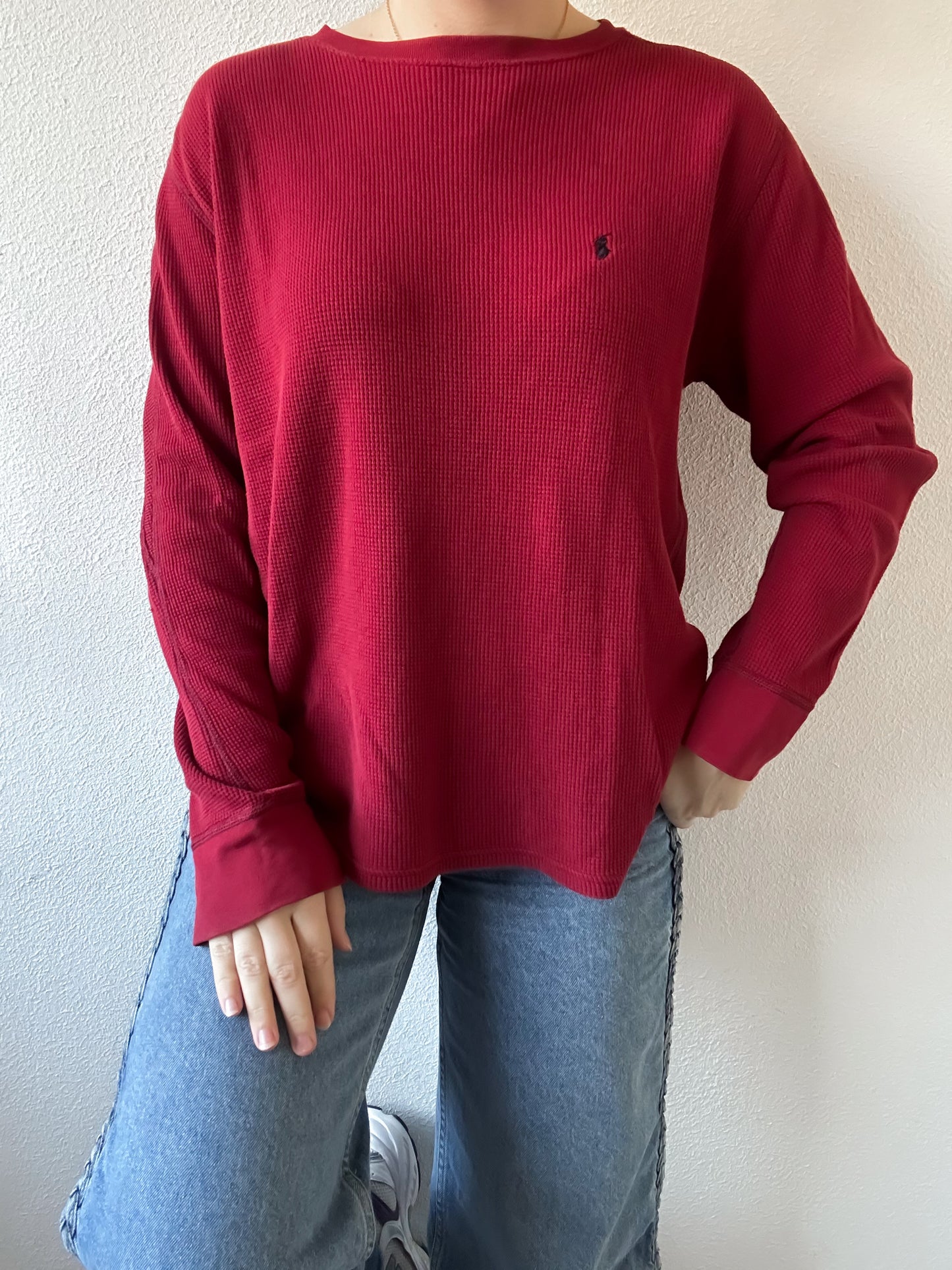 Ralph Lauren waffle knit M