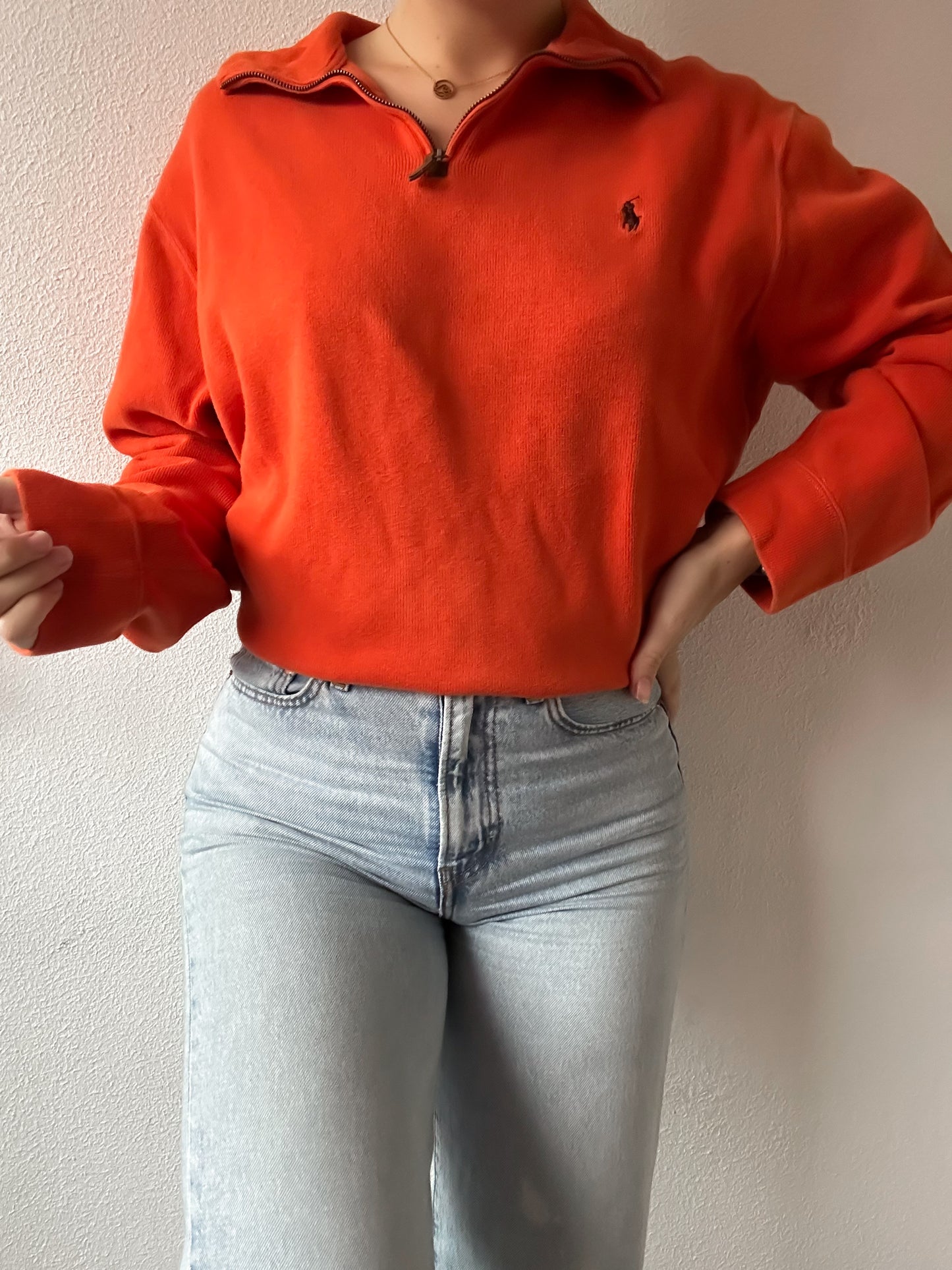 Ralph Lauren zip sweater XL
