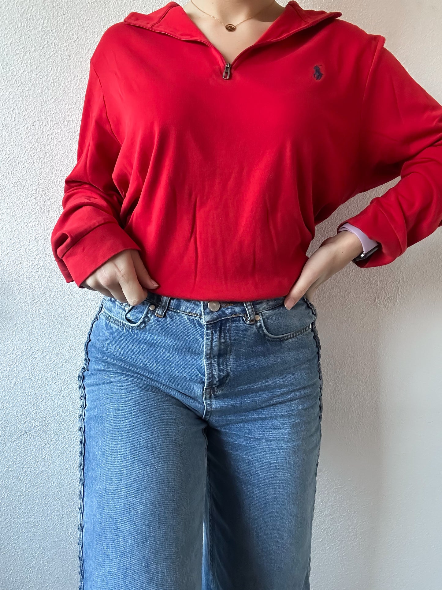 Ralph Lauren zip sweater L
