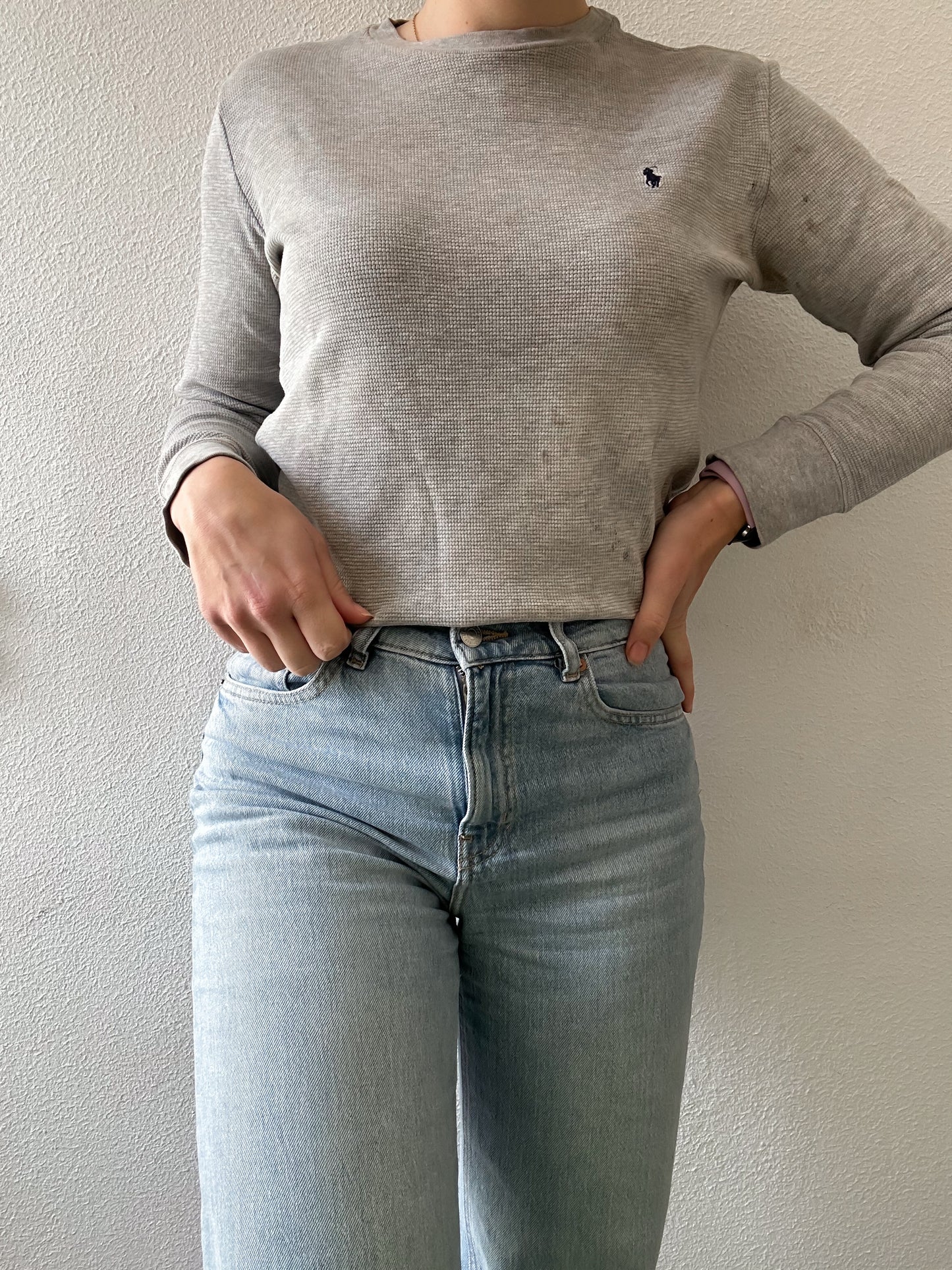 Ralph Lauren waffle knit S