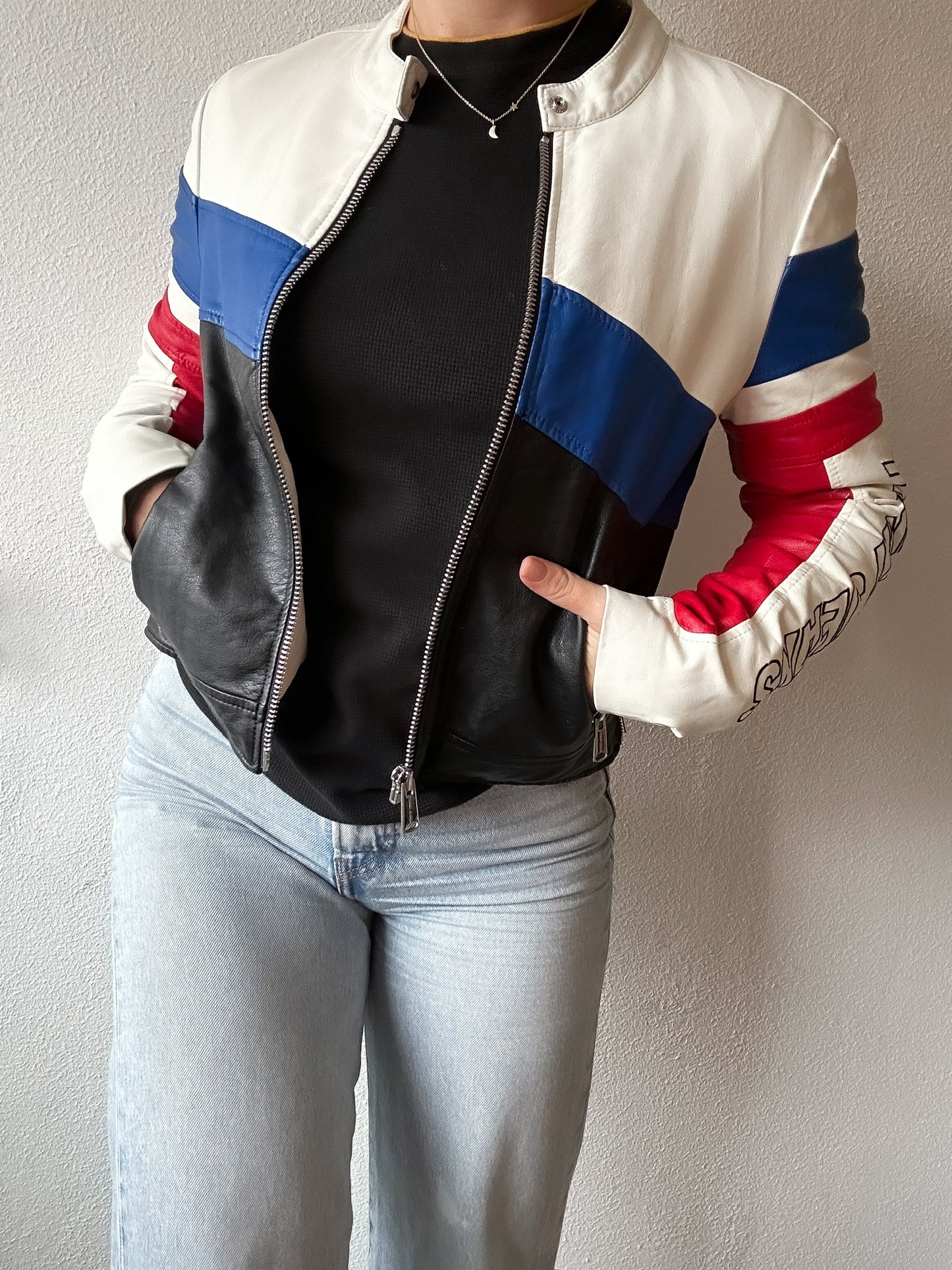 Tommy Hilfiger leather jacket S