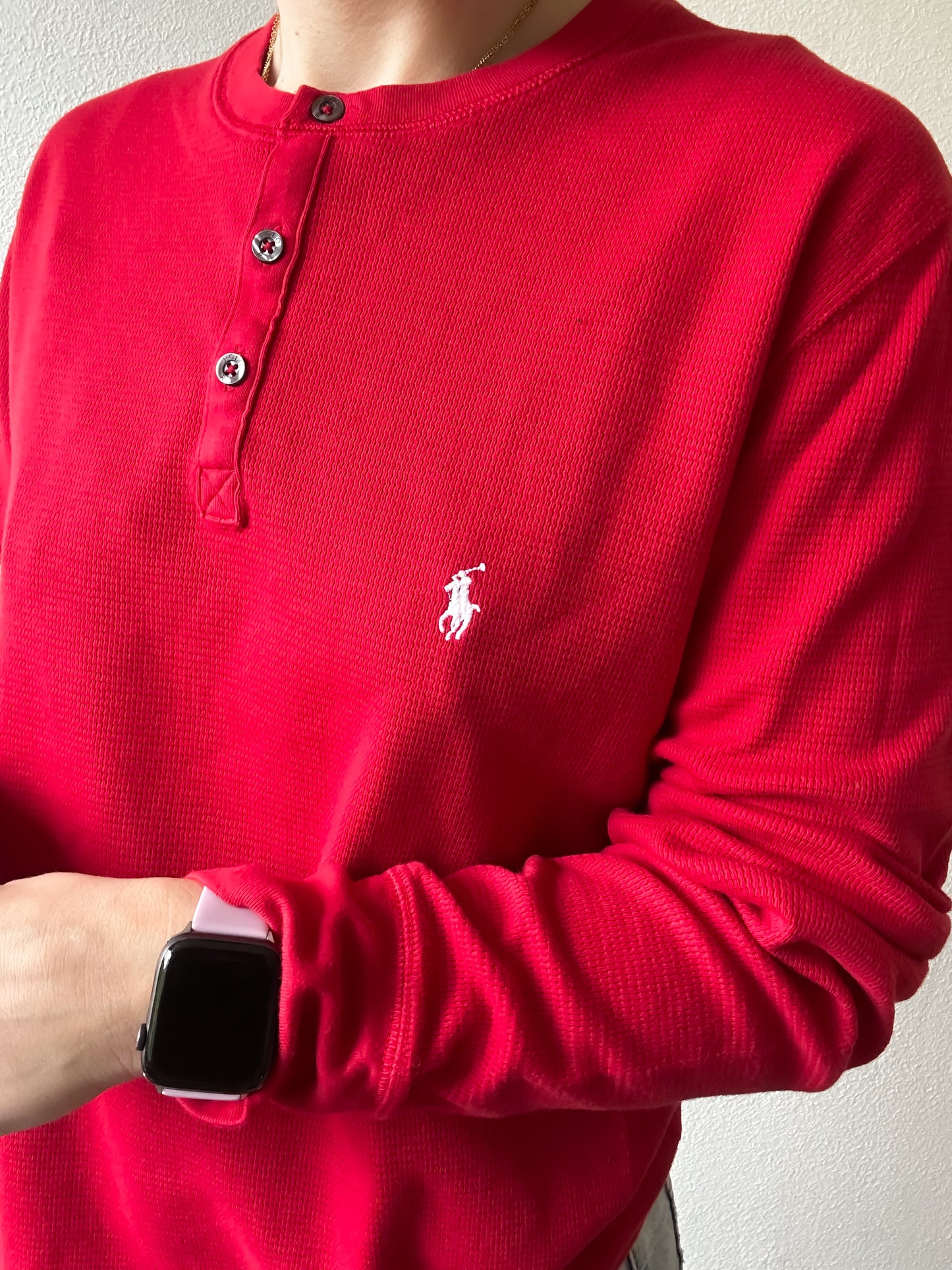 Ralph Lauren waffle knit L