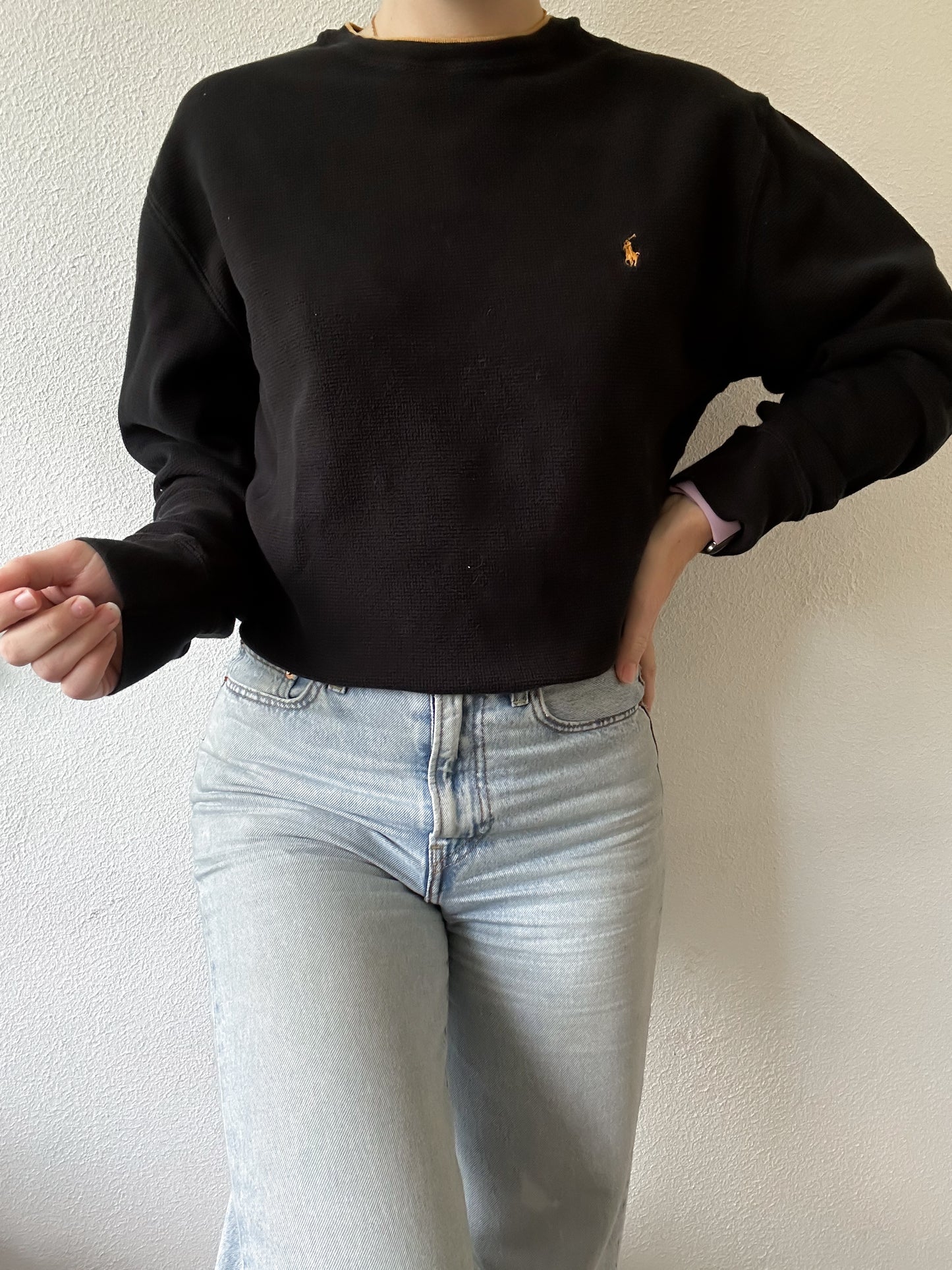 Ralph Lauren waffle knit XL