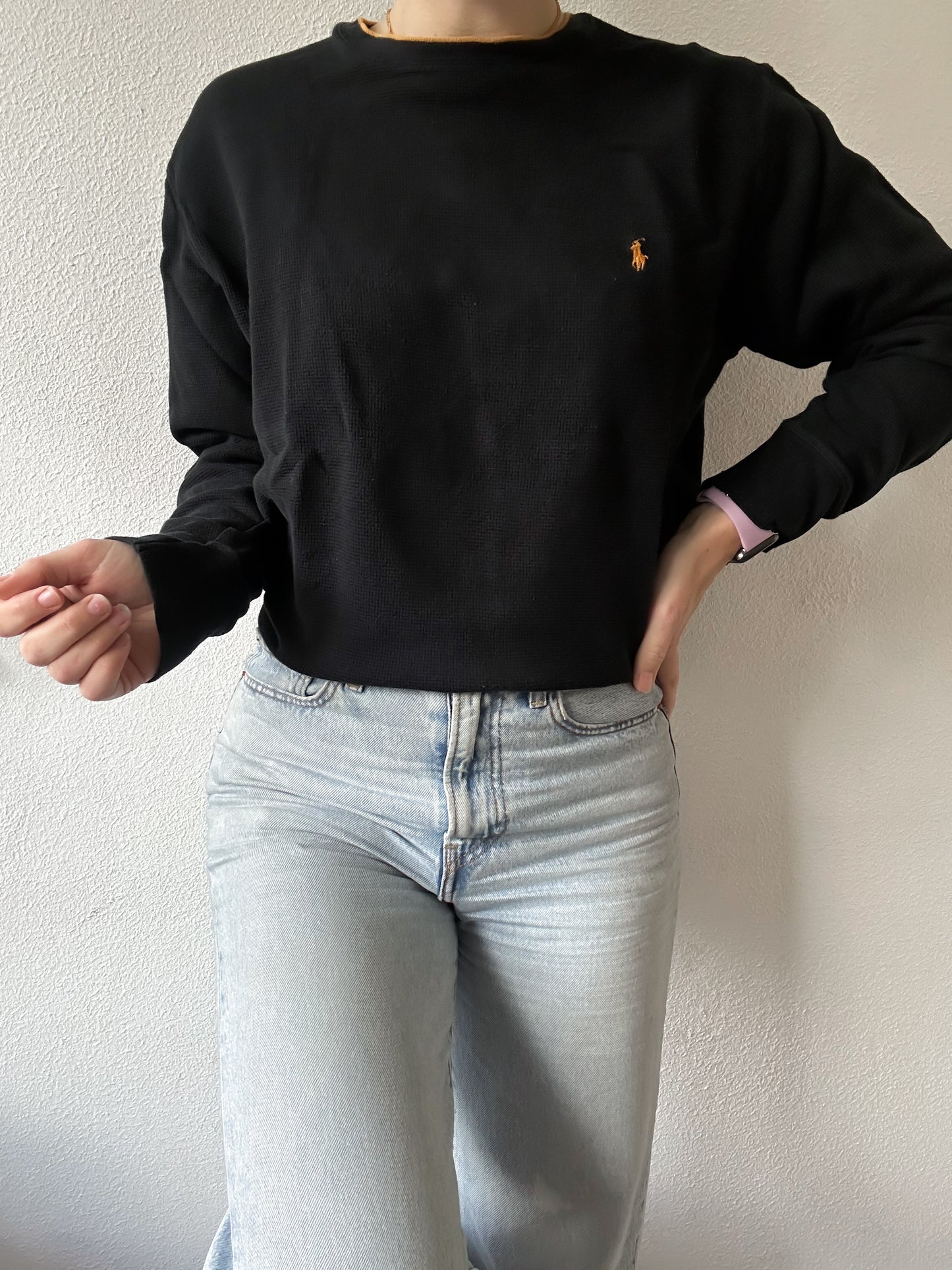 Ralph Lauren waffle knit L