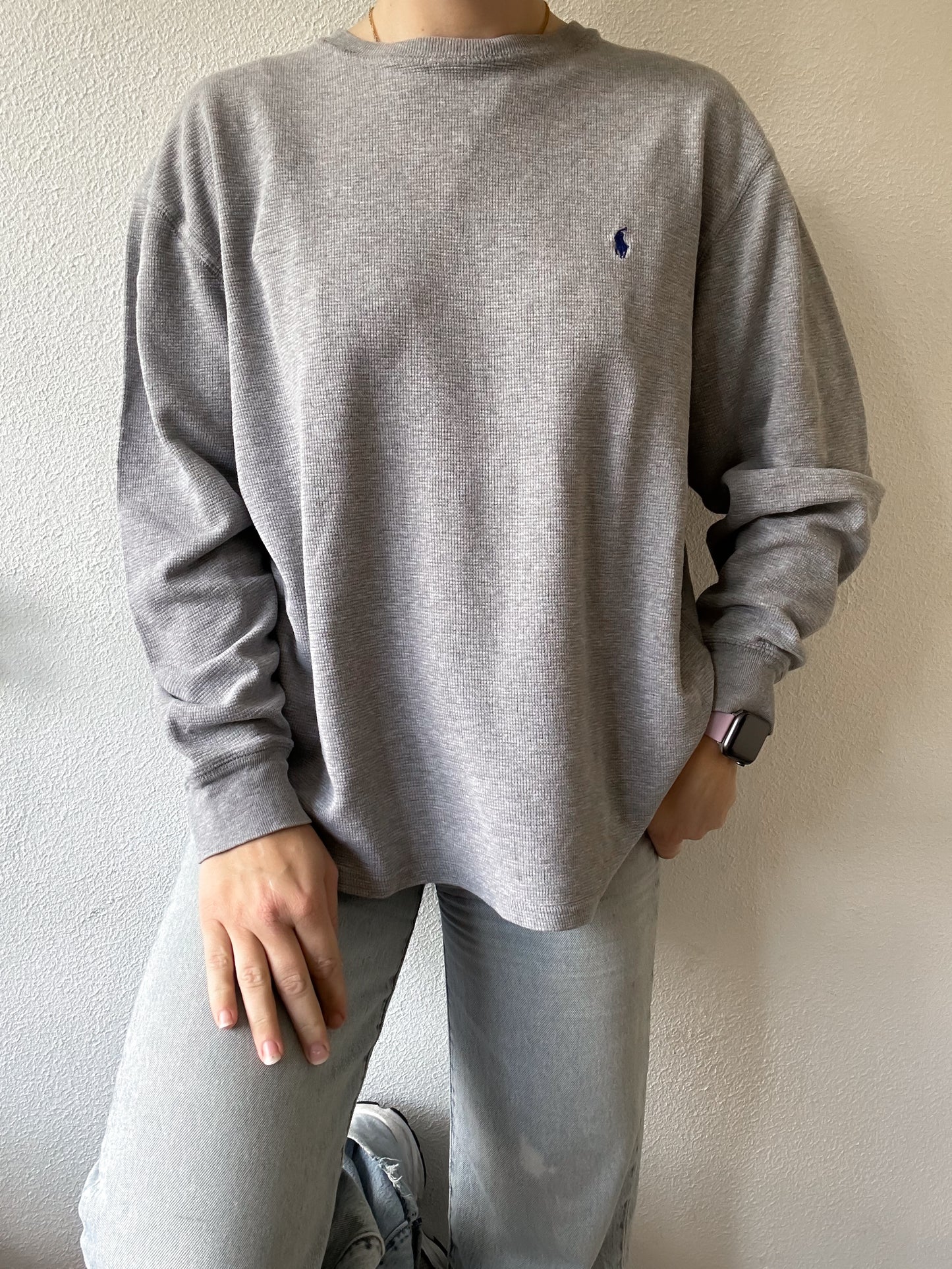 Ralph Lauren waffle knit L