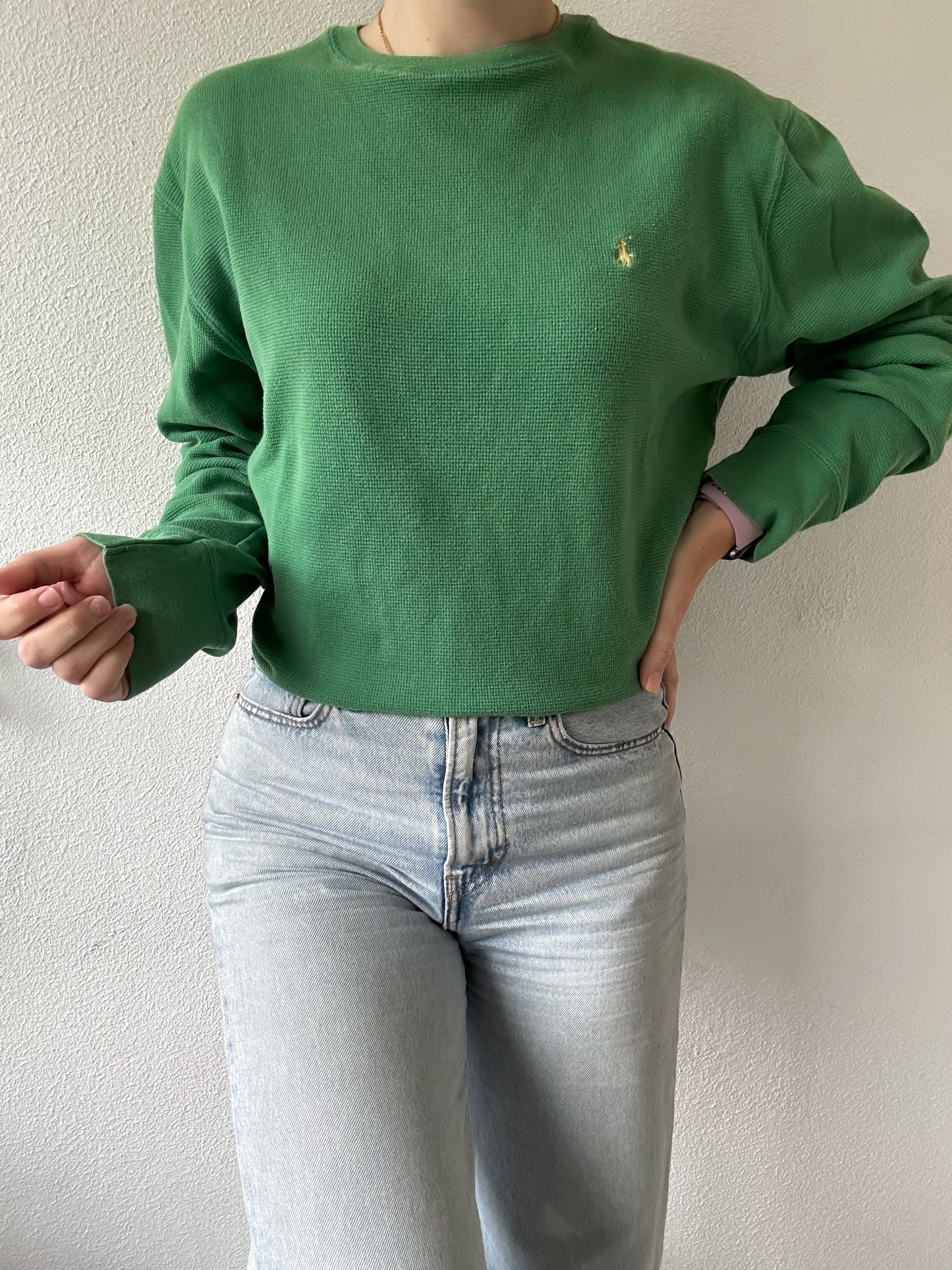 Ralph Lauren waffle knit XL