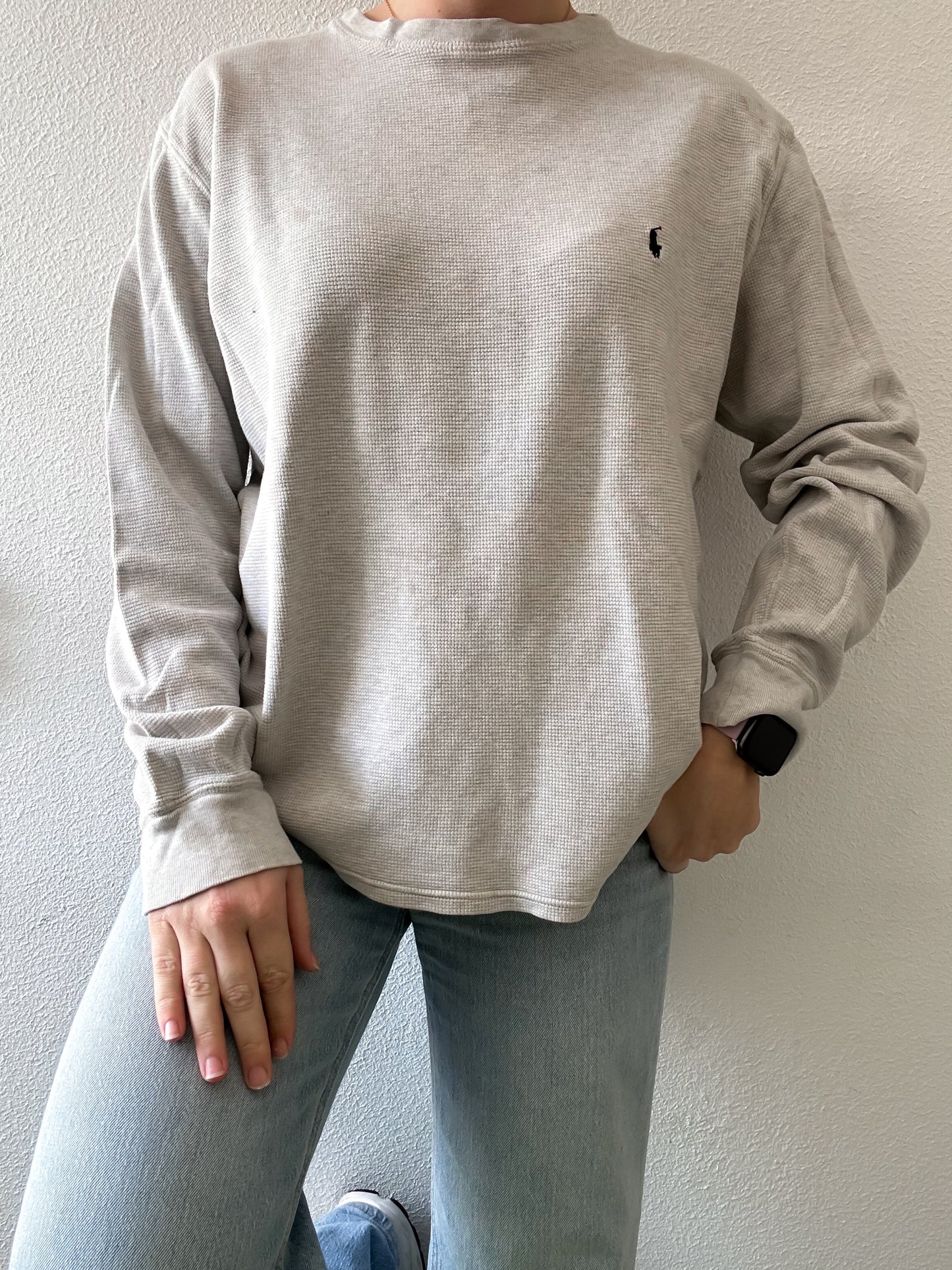 Ralph Lauren waffle knit L