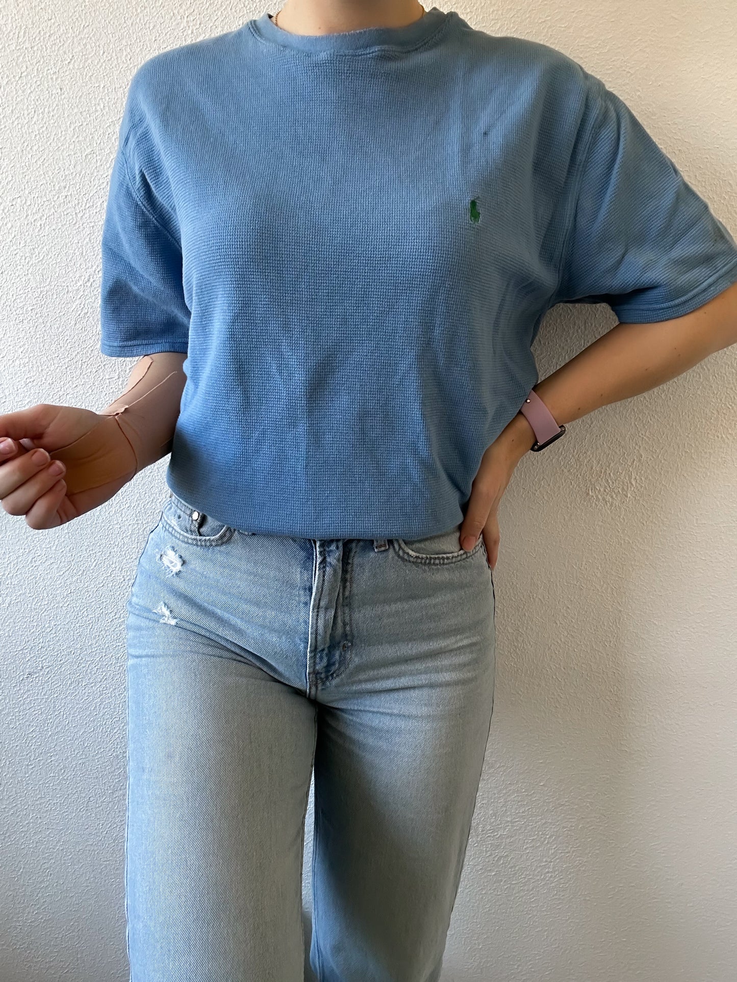 Ralph Lauren waffle knit shirt XL