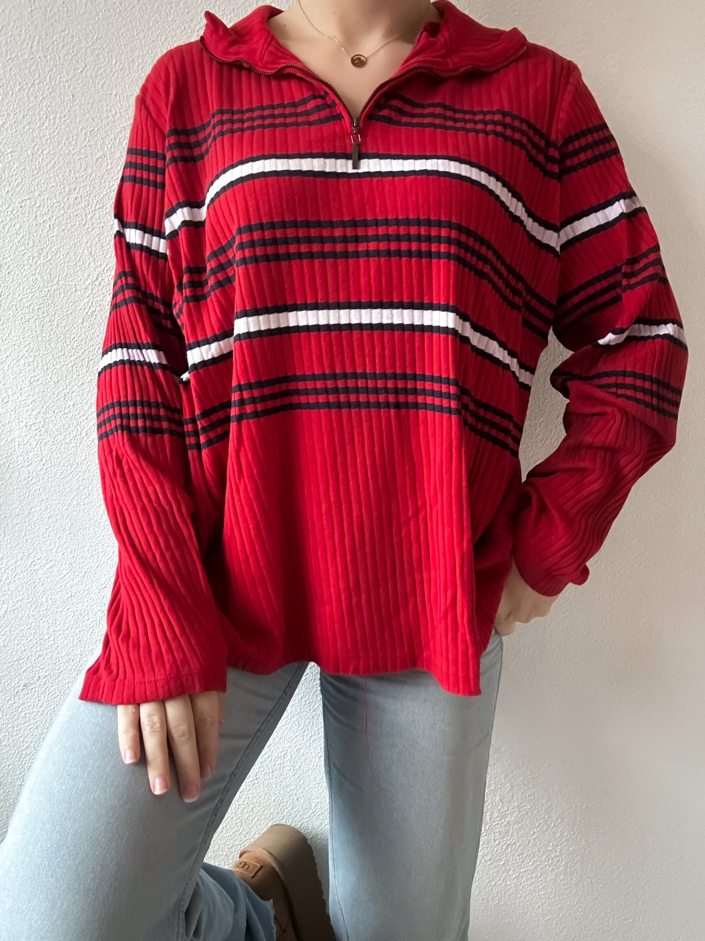 Tommy Hilfiger zip sweater 3X