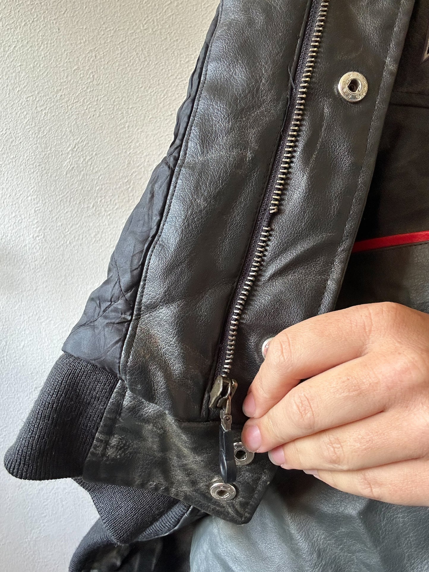 First Down leather jacket L