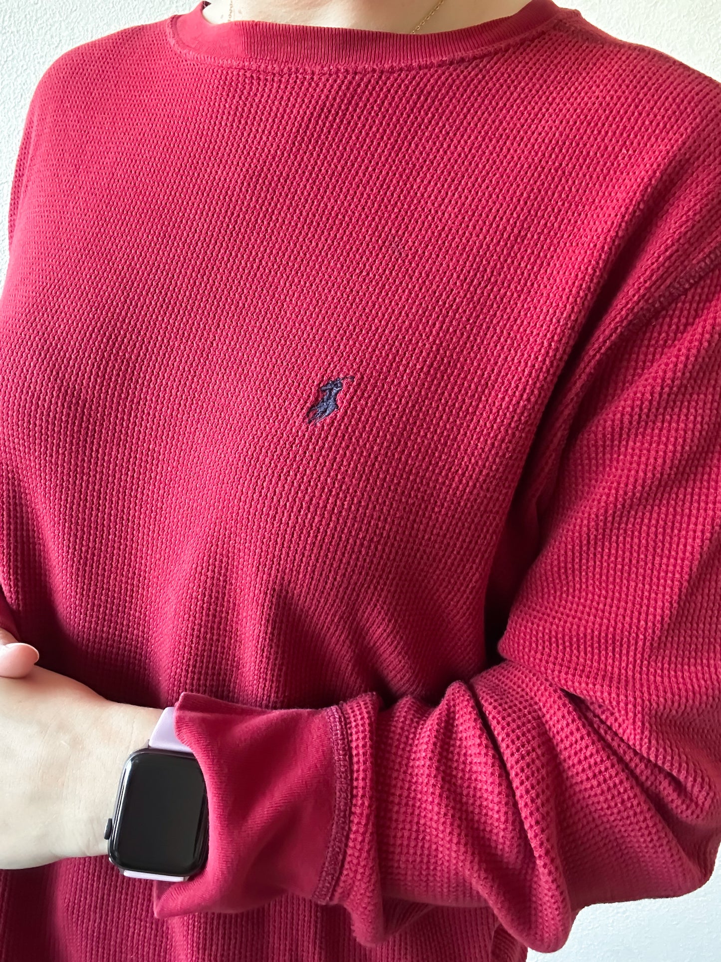 Ralph Lauren waffle knit M