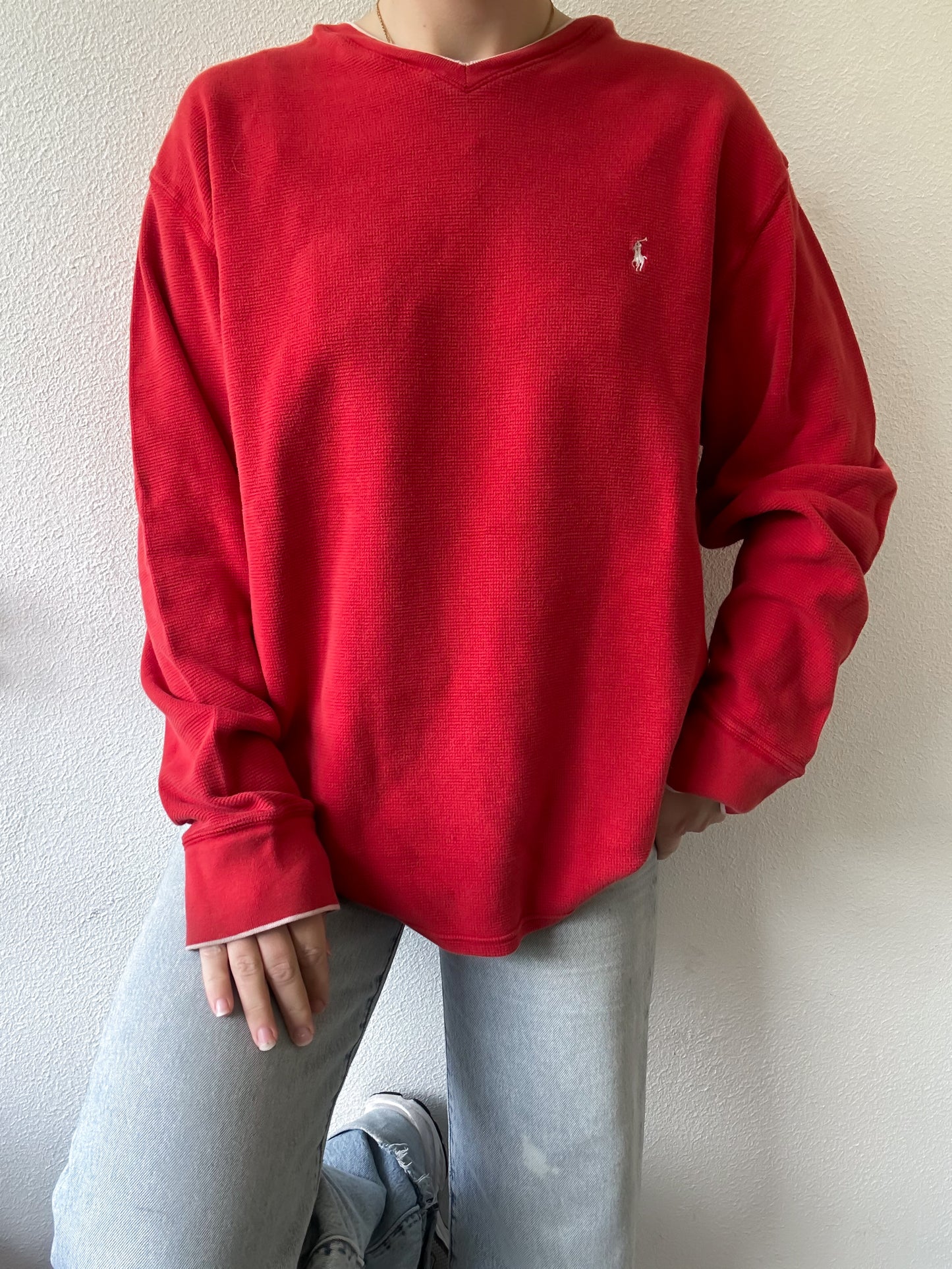 Ralph Lauren waffle knit XXL